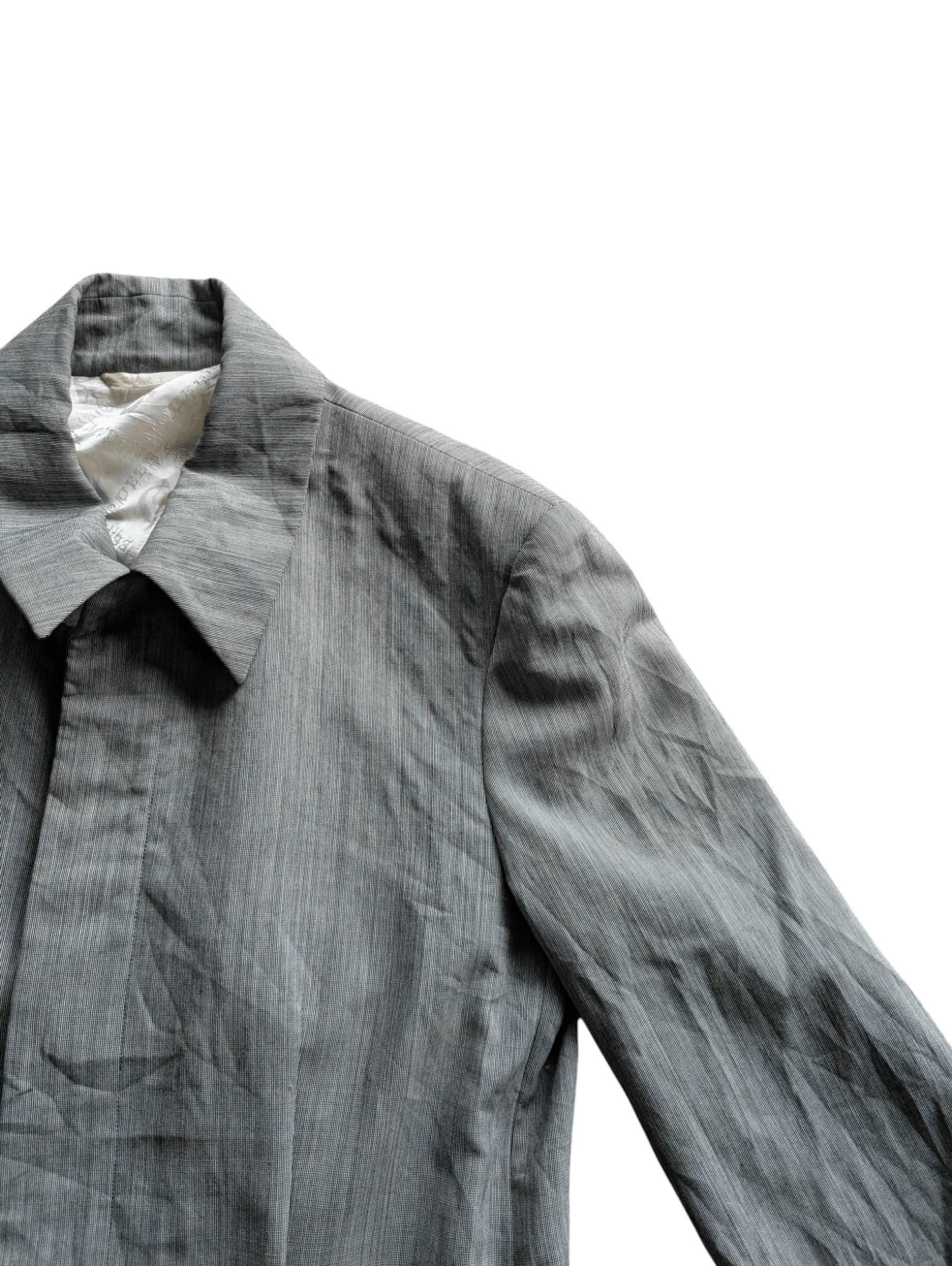 Alexander McQueen 90's Vintage Alexander McQueen Lana Wool Men’s Long Jacket Size US M / EU 48-50 / 2 - 14 Thumbnail