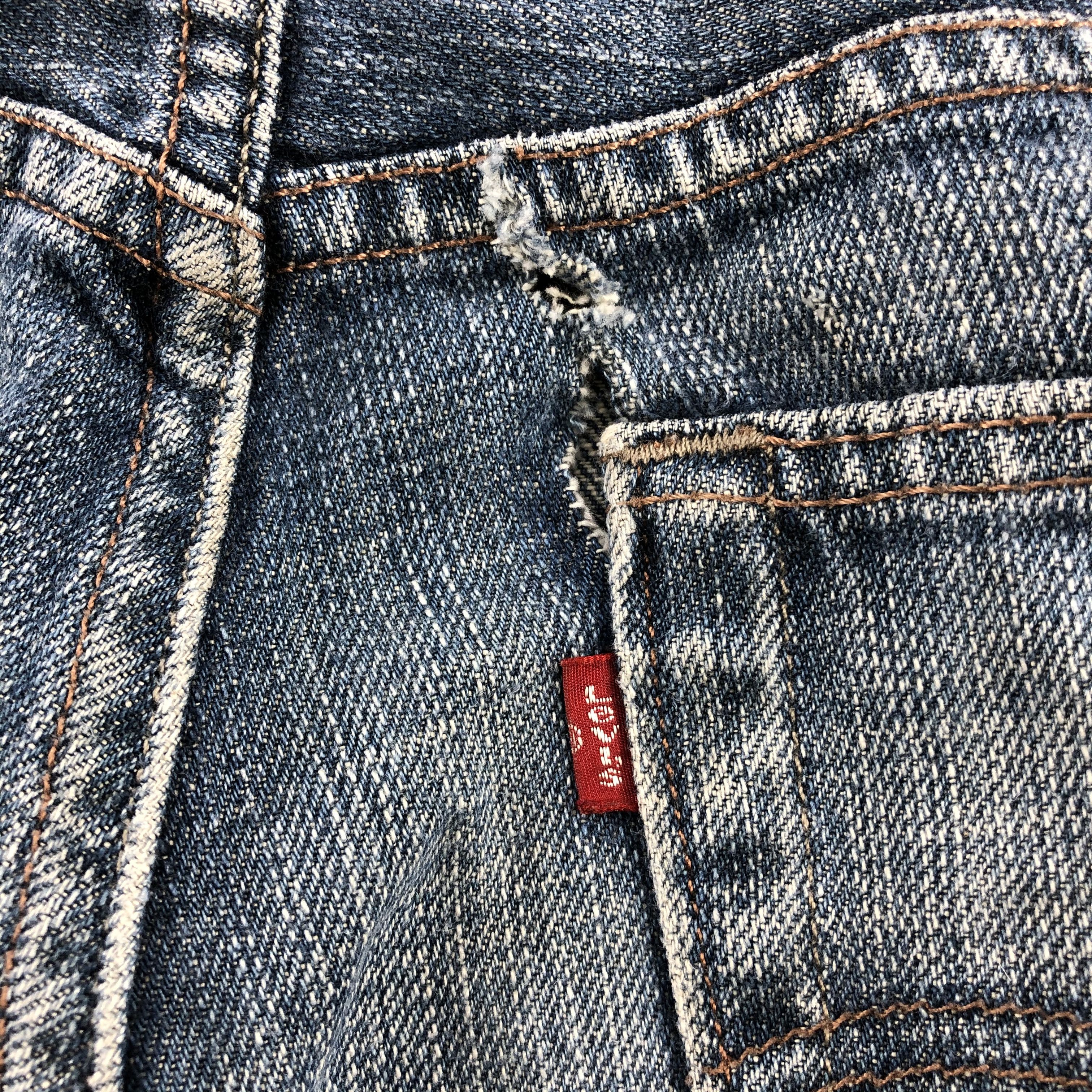 Levi's Vintage Blue Wash Levis 527 Flare Jeans-J1590 Size US 33 - 10 Thumbnail
