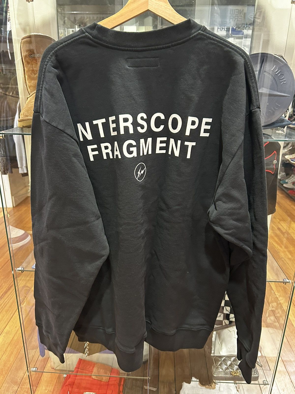 Fragment Design Interscope X Fragment Design Crewneck Size US XL / EU 56 / 4 - 2 Thumbnail
