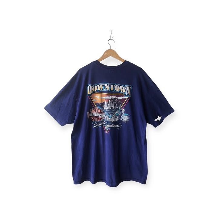 Harley Davidson × Vintage Vintage Harley Davidson Size US XXL / EU 58 / 5 - 2 Thumbnail