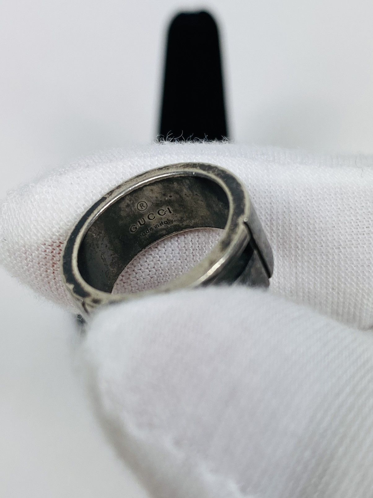 Gucci Gucci .925 Silver G Ring IT 7 Size ONE SIZE - 3 Thumbnail