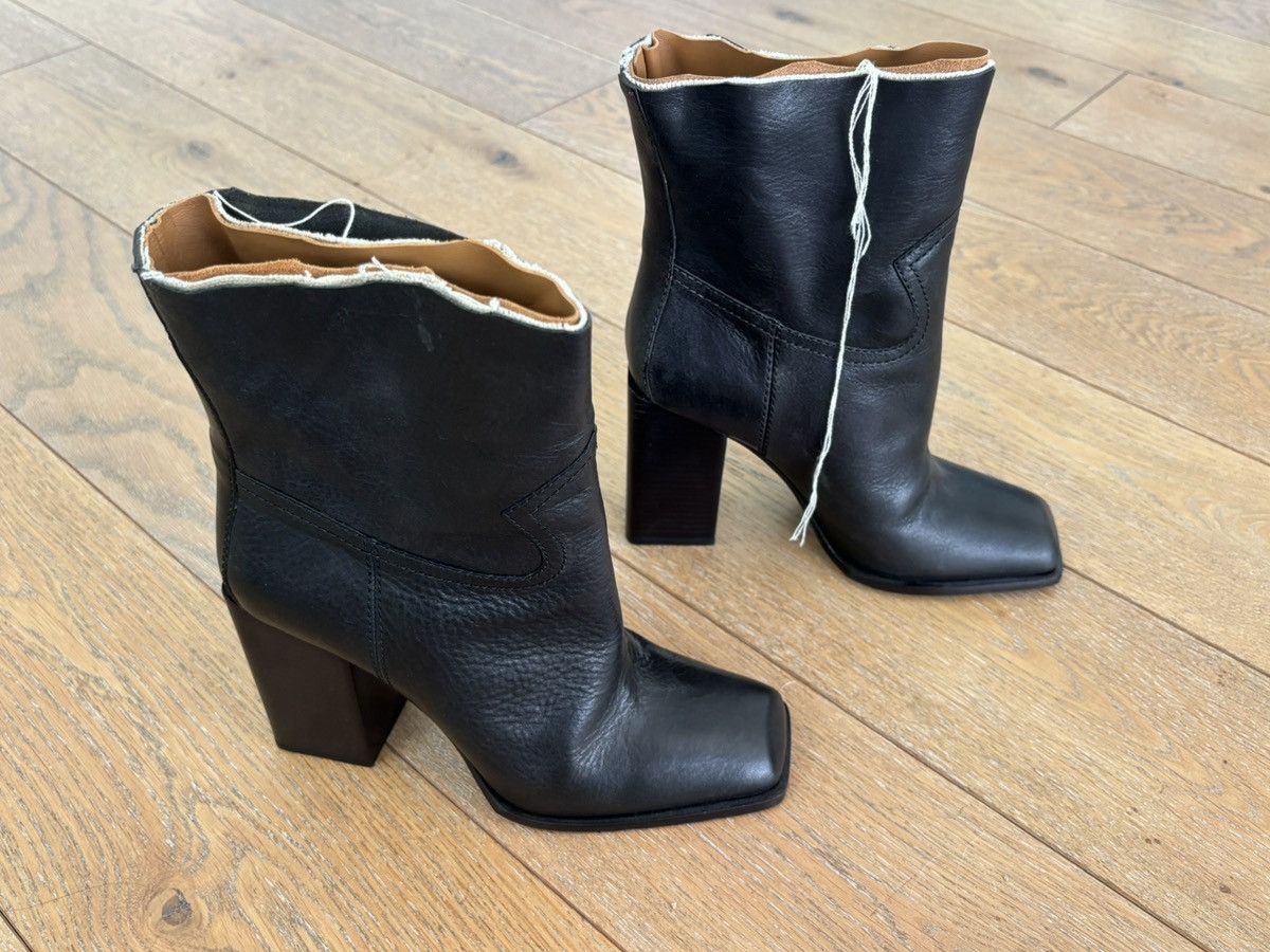 Saint Laurent Paris Saint Laurent Heel Boot Size US 7 / IT 37 - 3 Thumbnail
