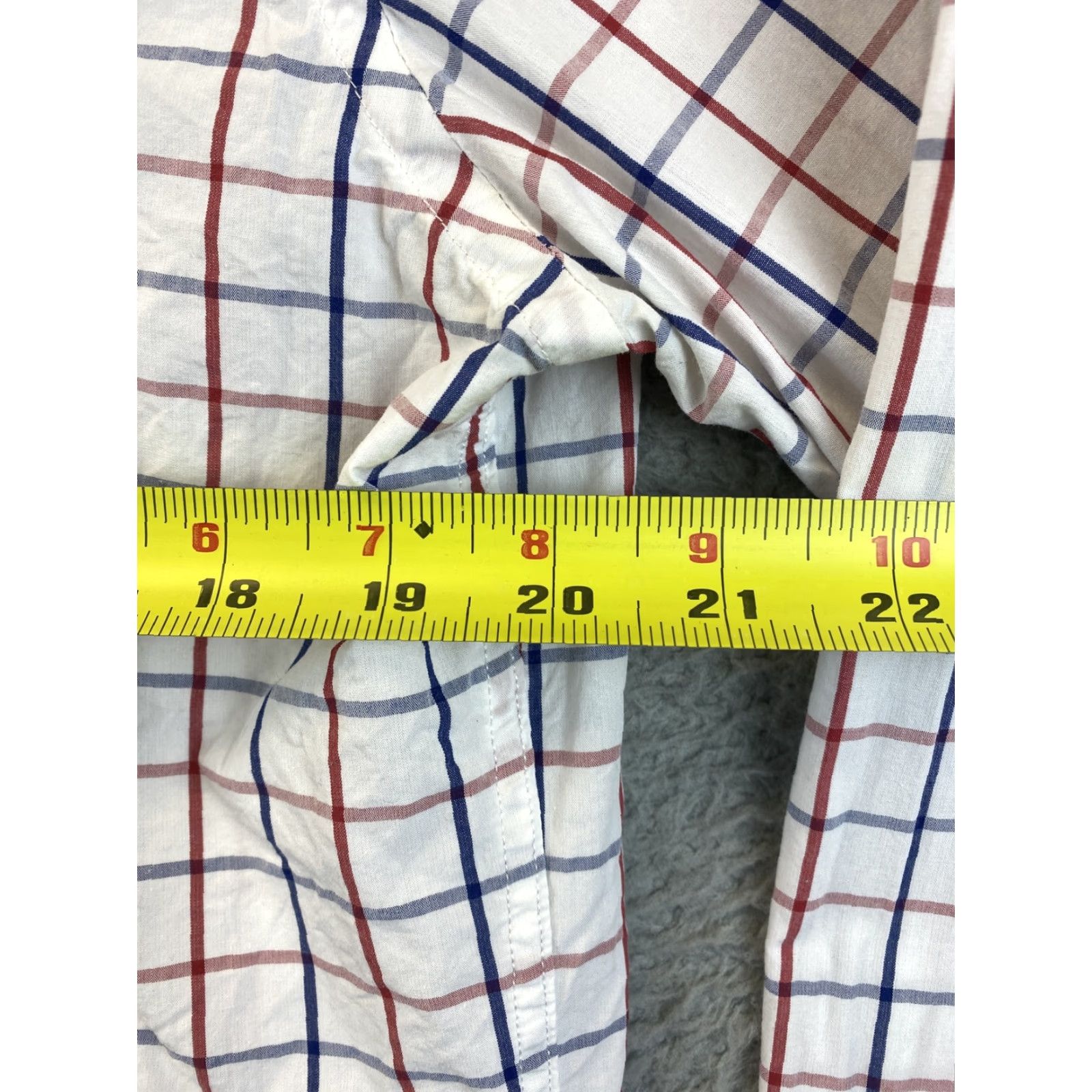 Zara ZARA Button-Up Shirt Men L Button-Front Long Sleeve Multicolor Check Cotton Knit 84-43 Regular Collar Shirt Size US L / EU 52-54 / 3 - 6 Thumbnail