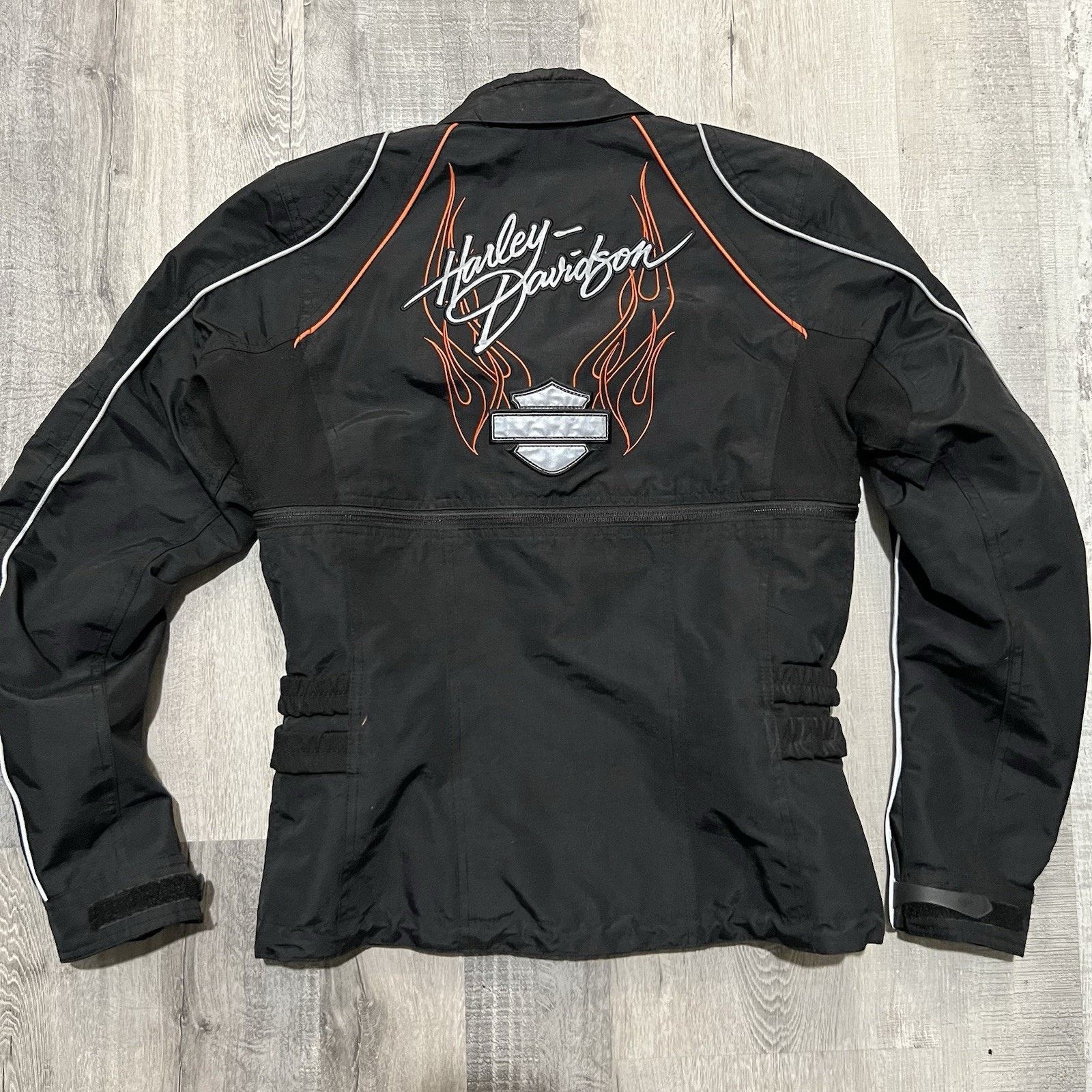 Harley Davidson Womens Harley Davidson Motorcycle Convertible Jacket/Vest Size S / US 4 / IT 40 - 2 Thumbnail
