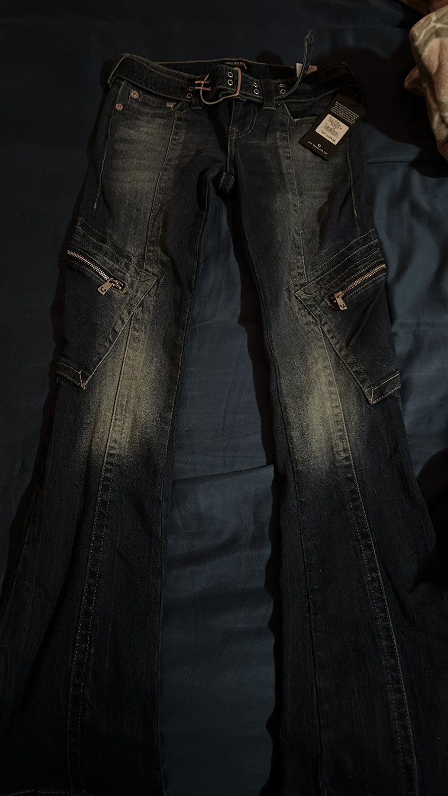 True Religion Cargo Becca Low Rise Bootcut True Religion Jeans Size 26" / US 2 / IT 38 - 5 Thumbnail