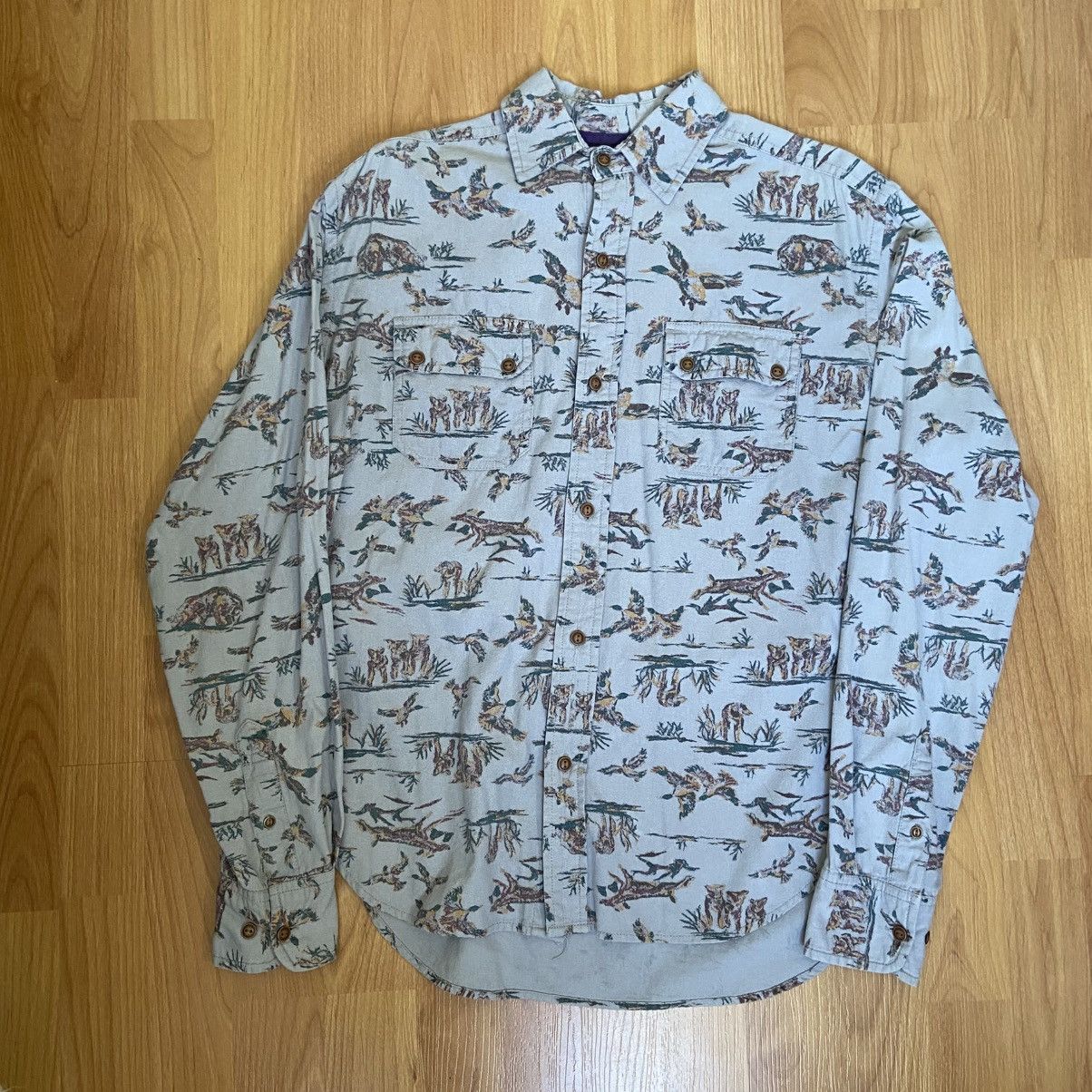 Stapleford Stapleford Wildlife Birds Button Up Shirt Men’s XS Size US XS / EU 42 / 0 - 2 Thumbnail
