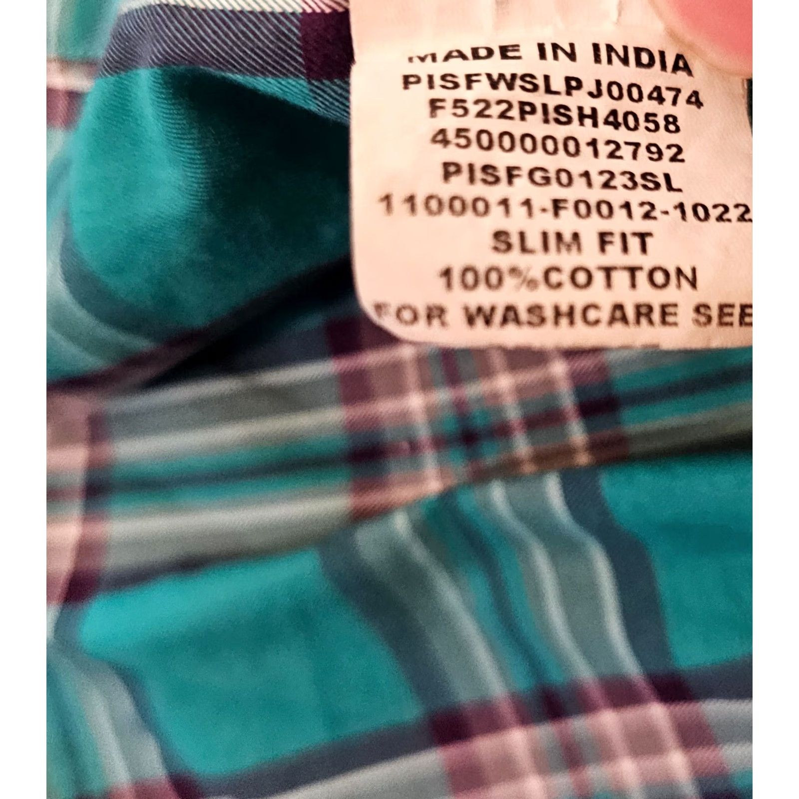 Vintage Peter England Shirt Button-Up Size L Blue Plaid Long Sleeve Button Front Casual Retro Mens Newsletters Size US L / EU 52-54 / 3 - 3 Thumbnail