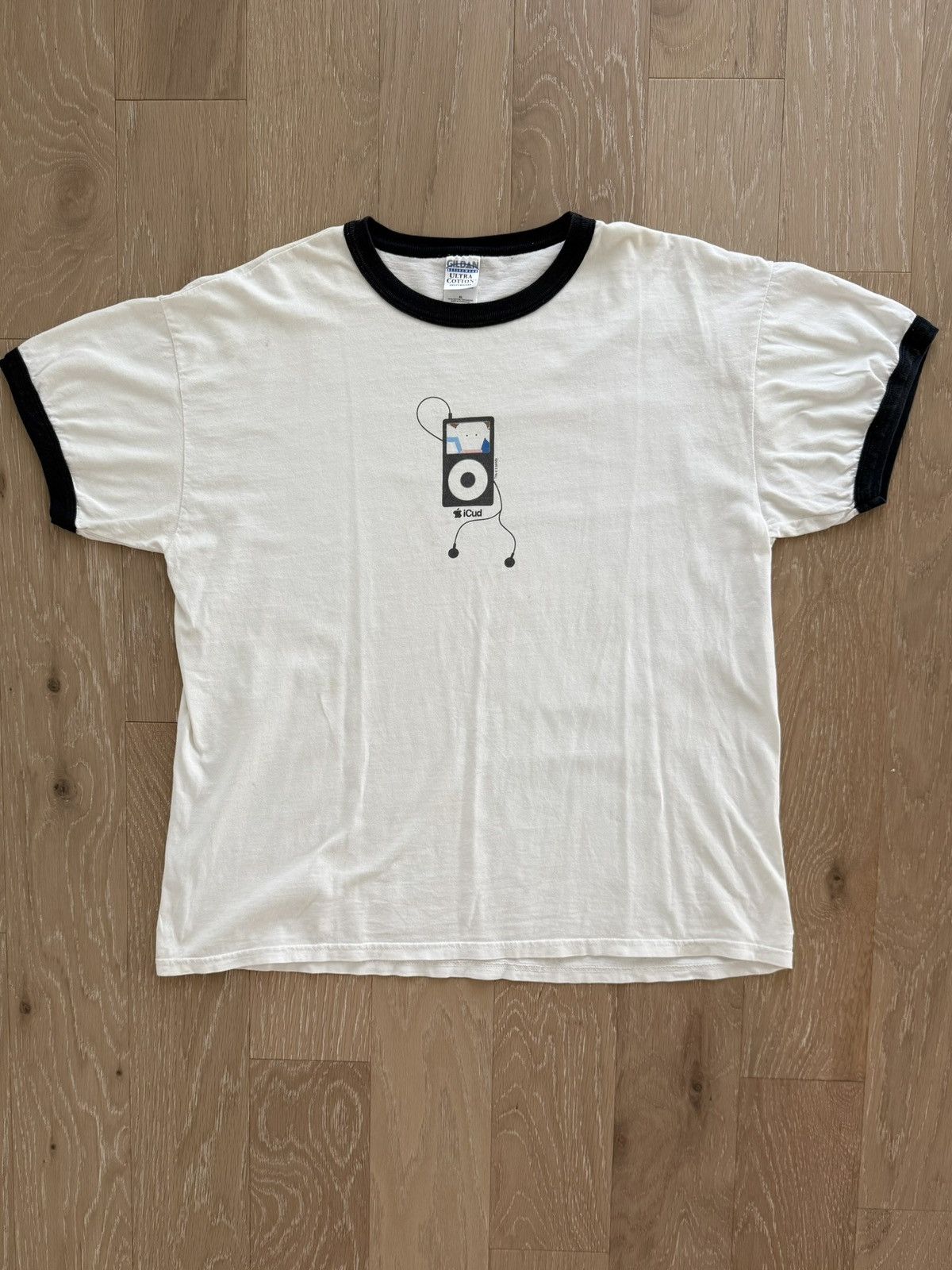 Gildan Vintage Apple iPod iCud Y2K Prince Edward Island parody Size US XL / EU 56 / 4 - 7 Thumbnail