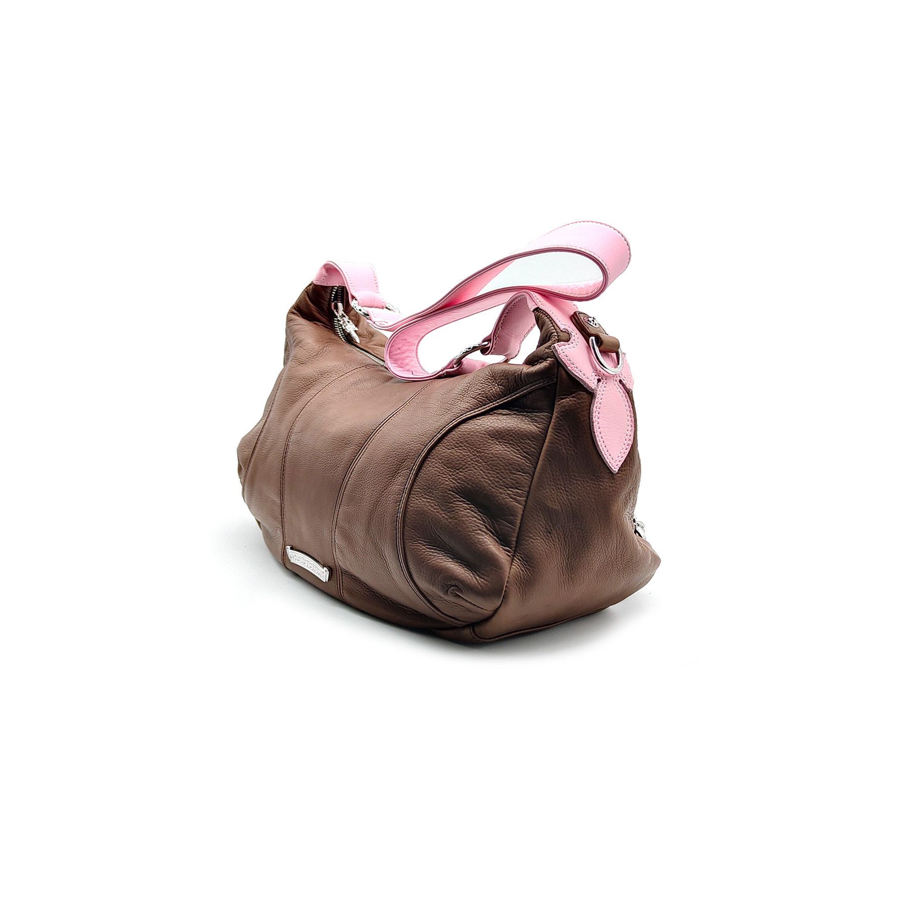 Chrome Hearts Chrome Hearts Brown&Pink Leather Casper Shoulder Bag Size ONE SIZE - 2 Thumbnail