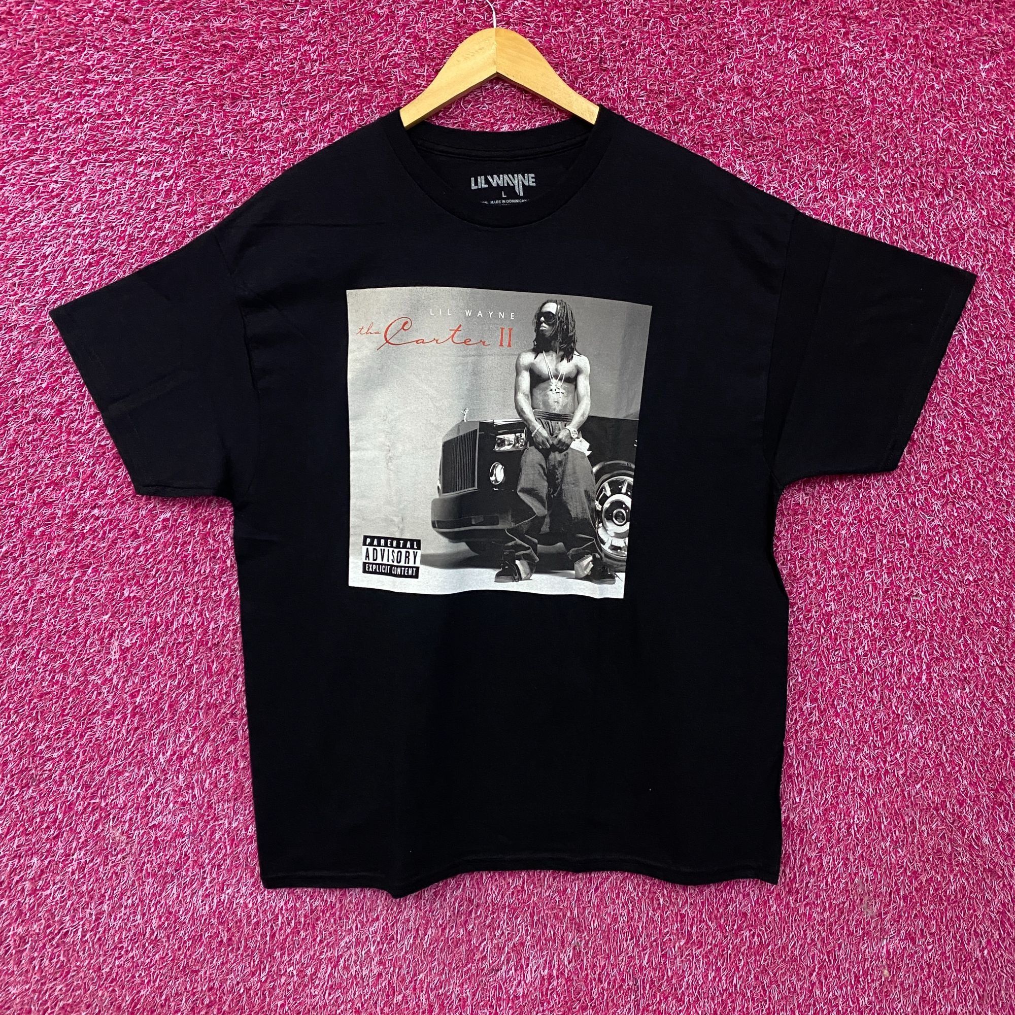 Lil Wayne The Carter II Album Cover Art T-Shirt Large