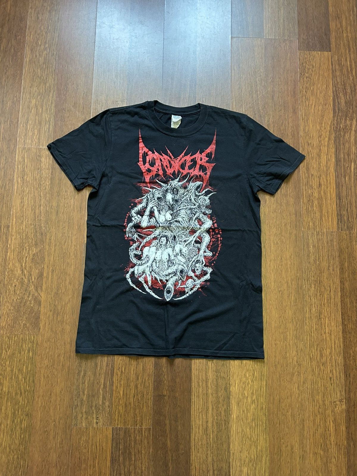 Vintage Vintage Merch Crazy Graphic Printed Women 00s Gildan Size M Size M / US 6-8 / IT 42-44 - 1 Thumbnail