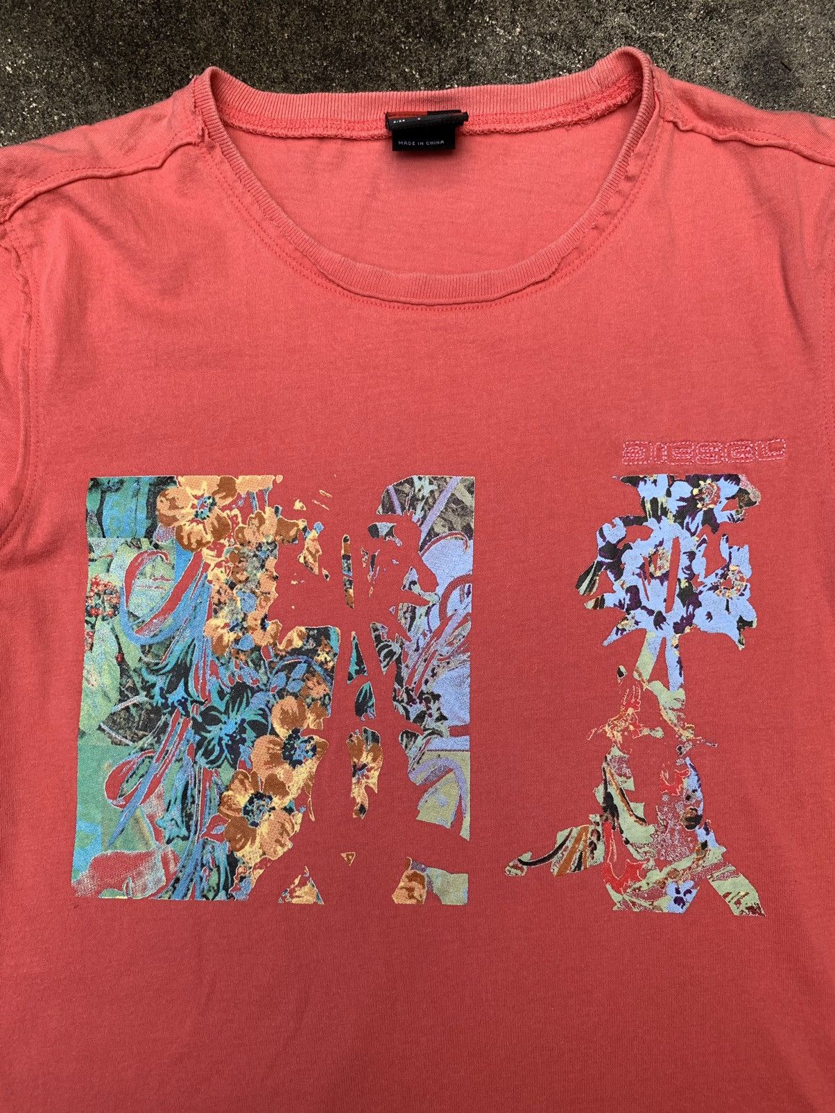 Diesel y2k Diesel Flower Graphic Top Tee Size S / US 4 / IT 40 - 2 Thumbnail