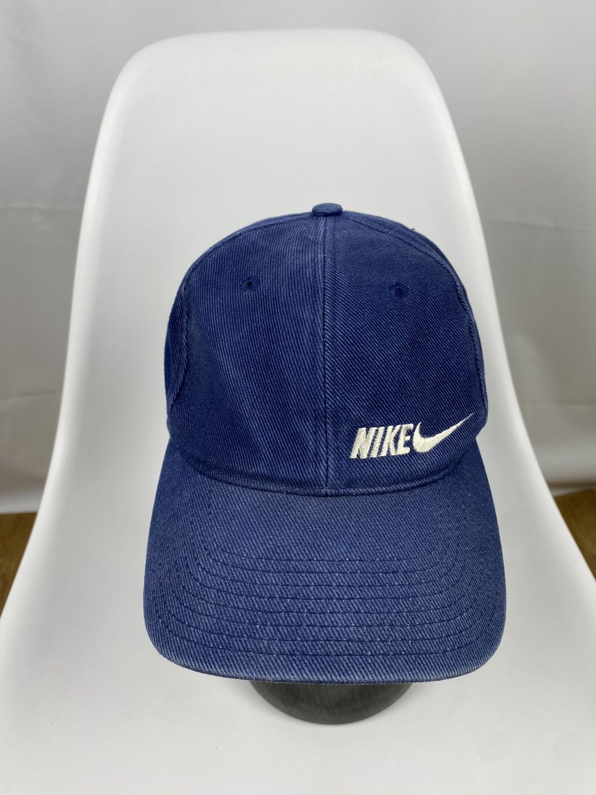 Nike × Vintage Vintage Nike Swoosh Cap One size Size ONE SIZE - 2 Thumbnail