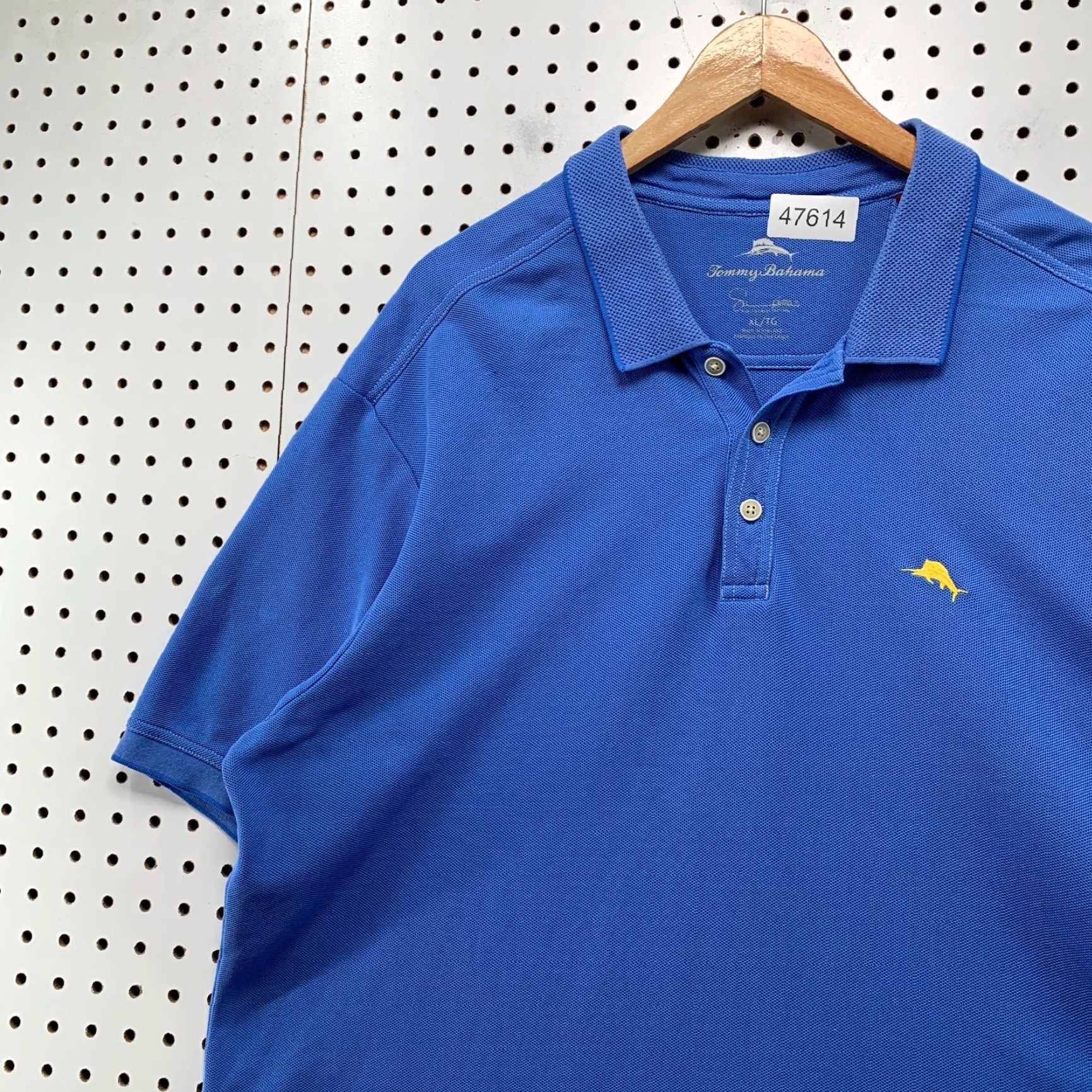 Tommy Bahama Tommy Bahama Polo Shirt Mens XL Blue Supima Cotton Beach Collared Island Zone Shirt Size US XL / EU 56 / 4 - 6 Thumbnail