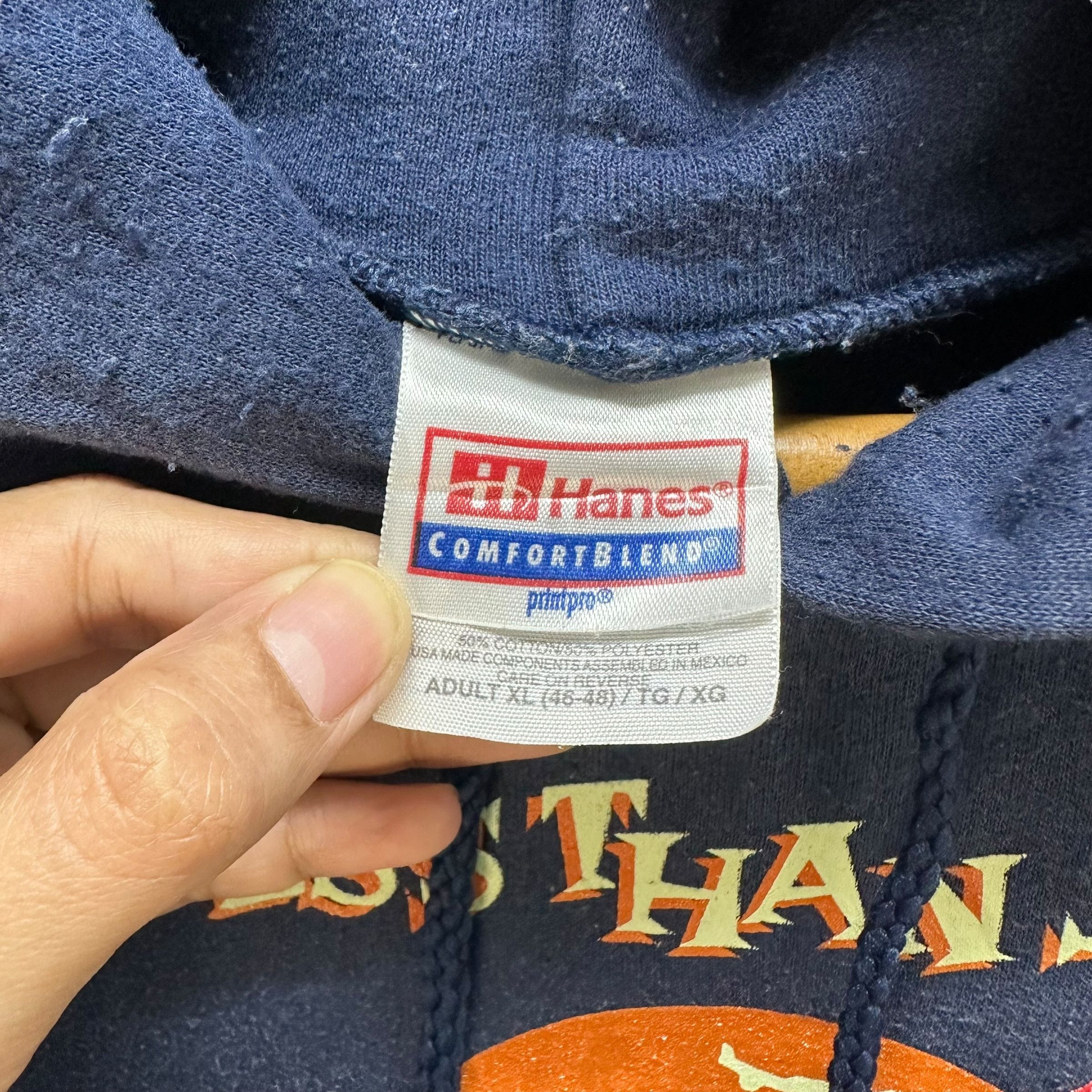 Hanes LESS THAN JAKE AIRPLANE WORLDWIDE PULLOVER HOODIES #9060-53 Size US XL / EU 56 / 4 - 7 Thumbnail