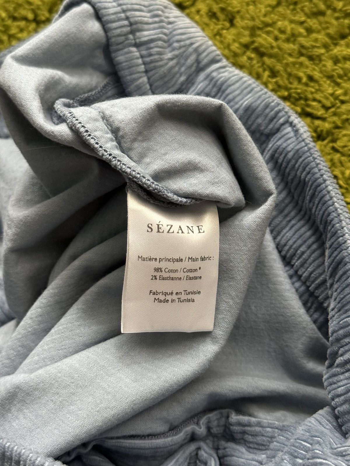 Designer × Sezane Sezane Paris avant garde corduroy wide leg pants Size 27" / US 4 / IT 40 - 6 Thumbnail