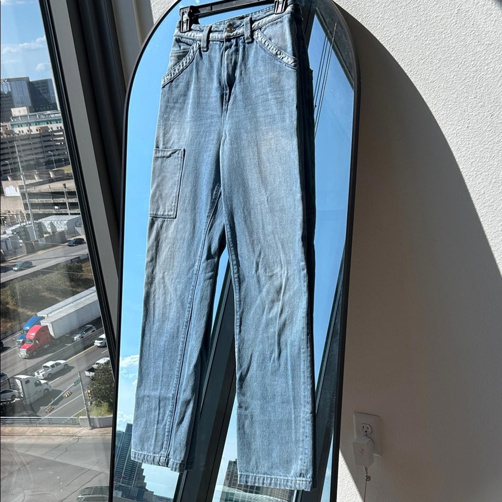 Rta RtA Light Blue Straight Leg Women's Jeans Size 24" / US 00 / IT 34 - 4 Thumbnail