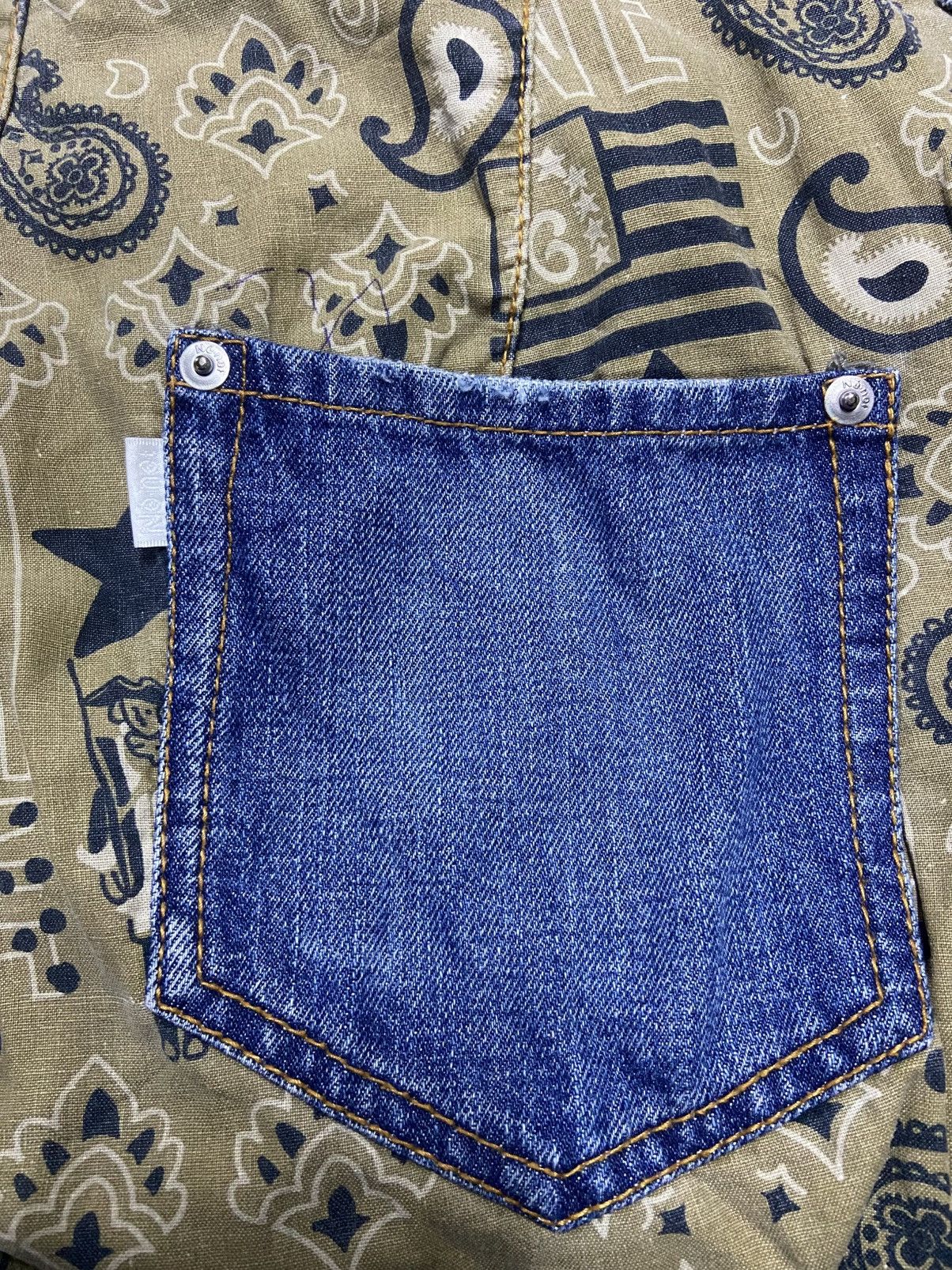Designer Ne net Paisley Jean Size 30" / US 8 / IT 44 - 4 Thumbnail