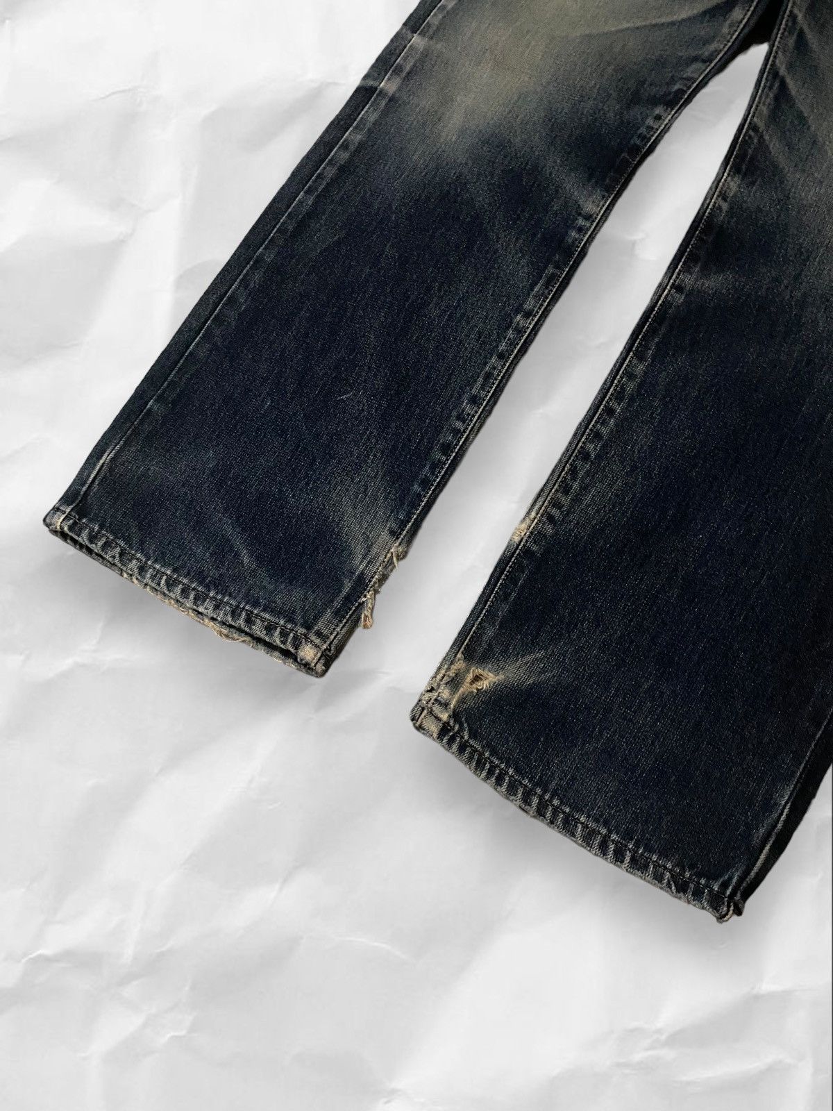 Edwin × Vintage Vintage Edwin E Function Japan Wash Straight Cut Jeans Denim Size US 32 / EU 48 - 4 Thumbnail