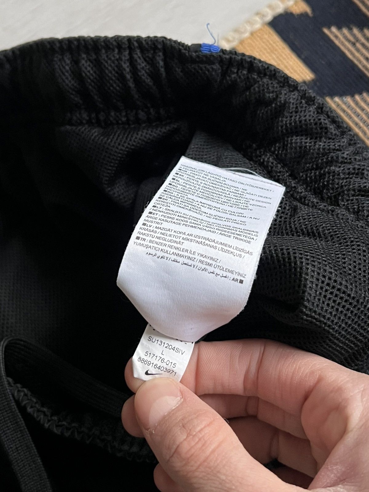 Other Nike Y2K Drill Swoosh Nylon Pants Size US 34 / EU 50 - 11 Thumbnail