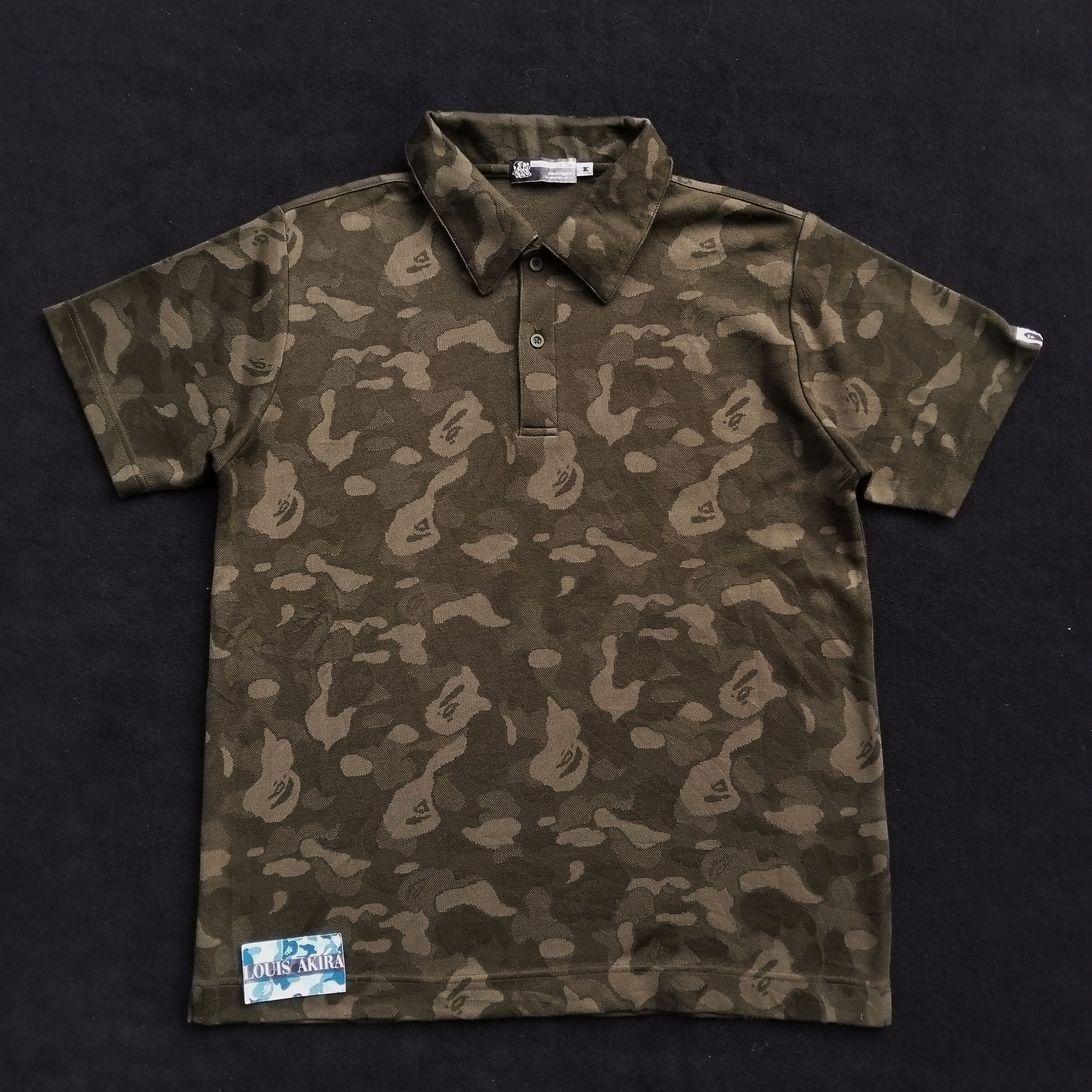 Bape Bape Aoyama Camo Polo Size US M / EU 48-50 / 2 - 1 Thumbnail
