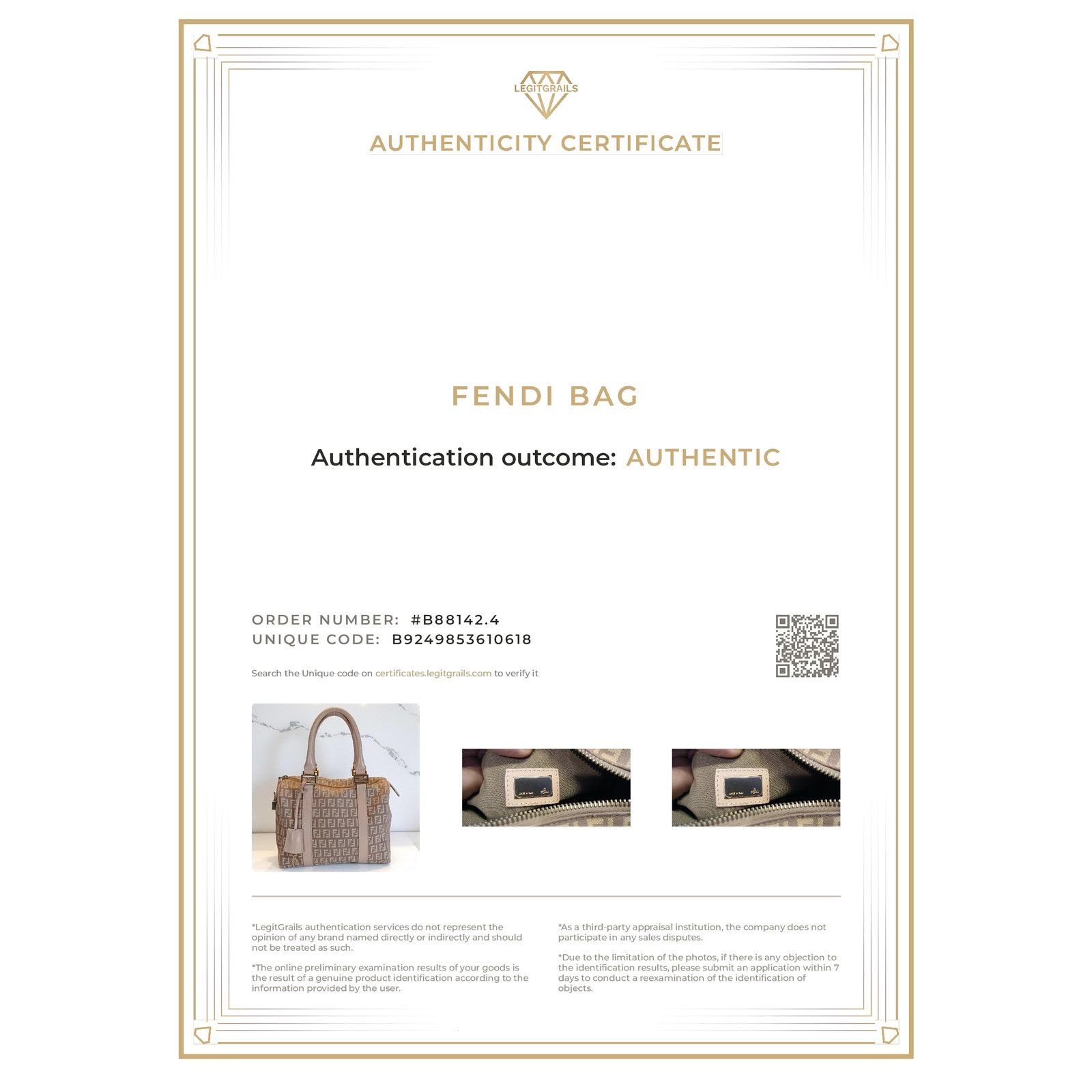 Fendi Fendi Zucchino Mini Boston Pink Handbag Size ONE SIZE - 19 Thumbnail