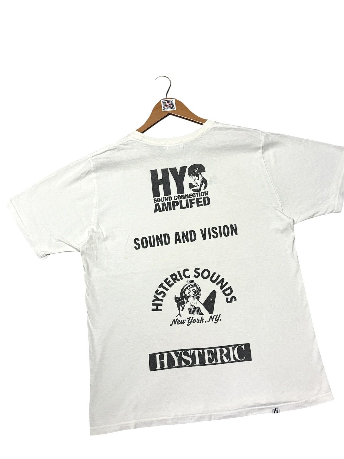 Hysteric Glamour 💸BINDING OFFER💸HYSTERIC GLAMOUR “SOUND AND VISION TEE💥 Size US M / EU 48-50 / 2 - 3 Thumbnail