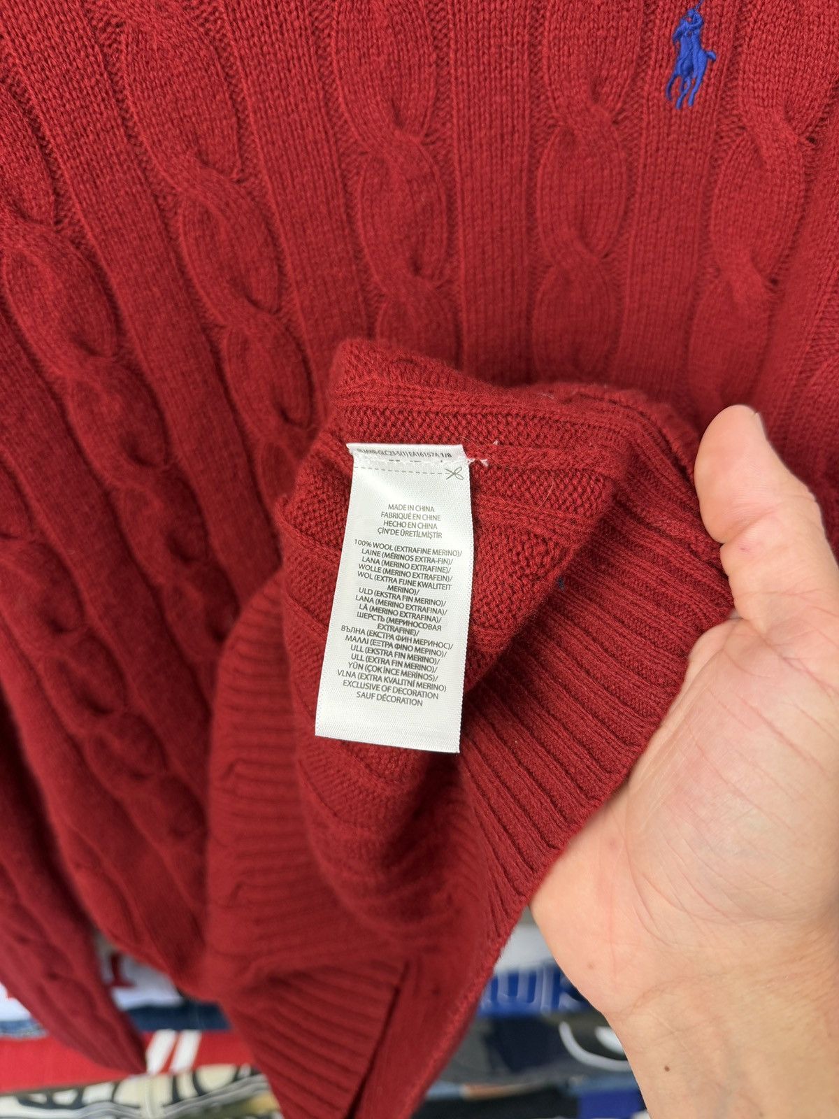 Polo Ralph Lauren Polo Ralph Lauren Cable Knit Sweater Size US S / EU 44-46 / 1 - 11 Thumbnail