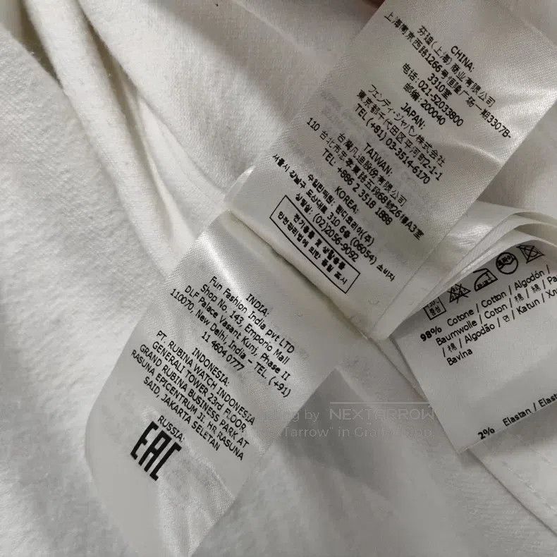 Fendi Fendi White Logo Belt Denim Jacket Size 4XL / US 24-26 - 6 Thumbnail
