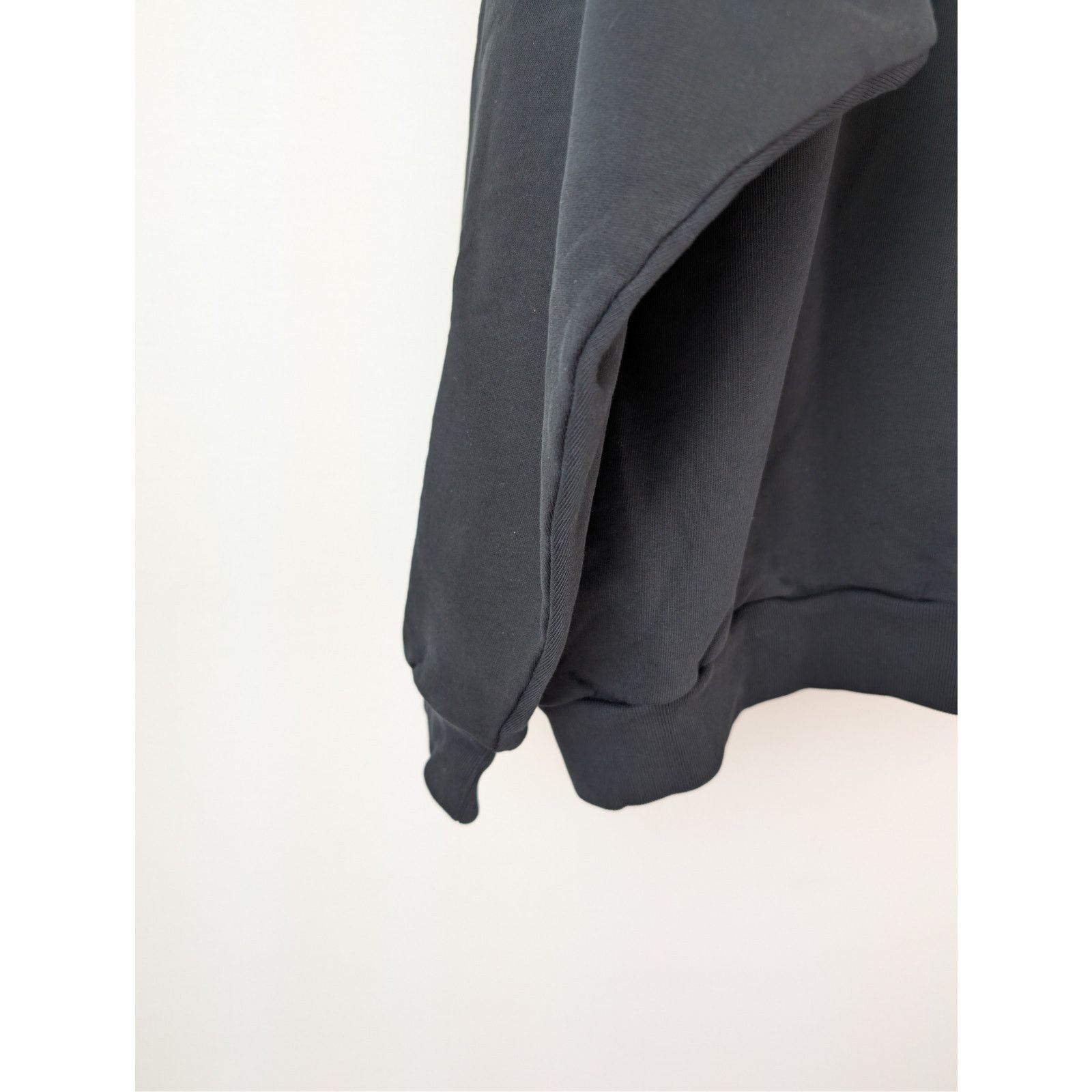 Balenciaga o1rshd1 Hand-Drawn Logo Cotton Hoodie in black Size US L / EU 52-54 / 3 - 13 Thumbnail