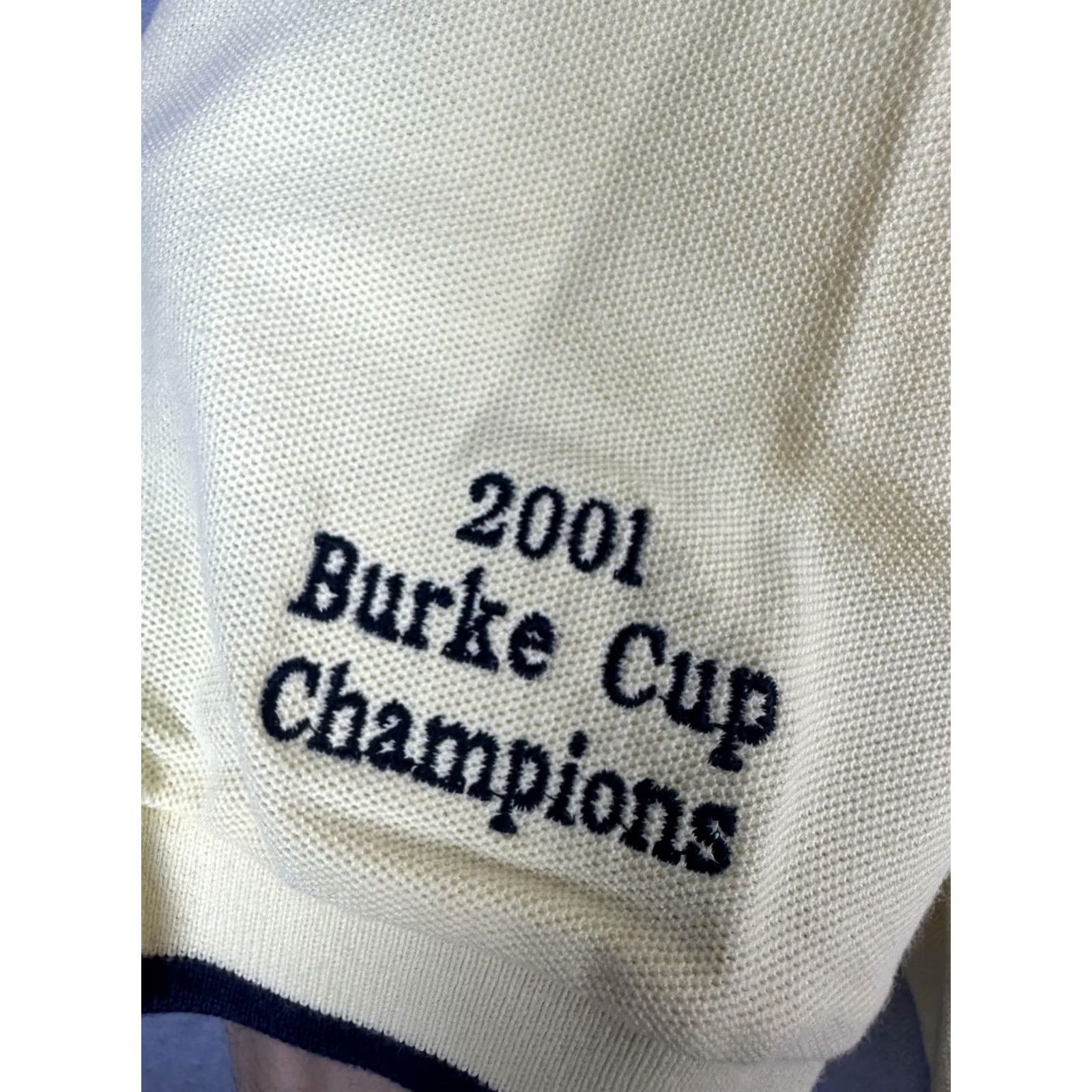 Nike VINTAGE Nike Golf Shirt Mens XL Yellow 2001 Burke Cup Champions Swoosh 90s Size US XL / EU 56 / 4 - 3 Thumbnail