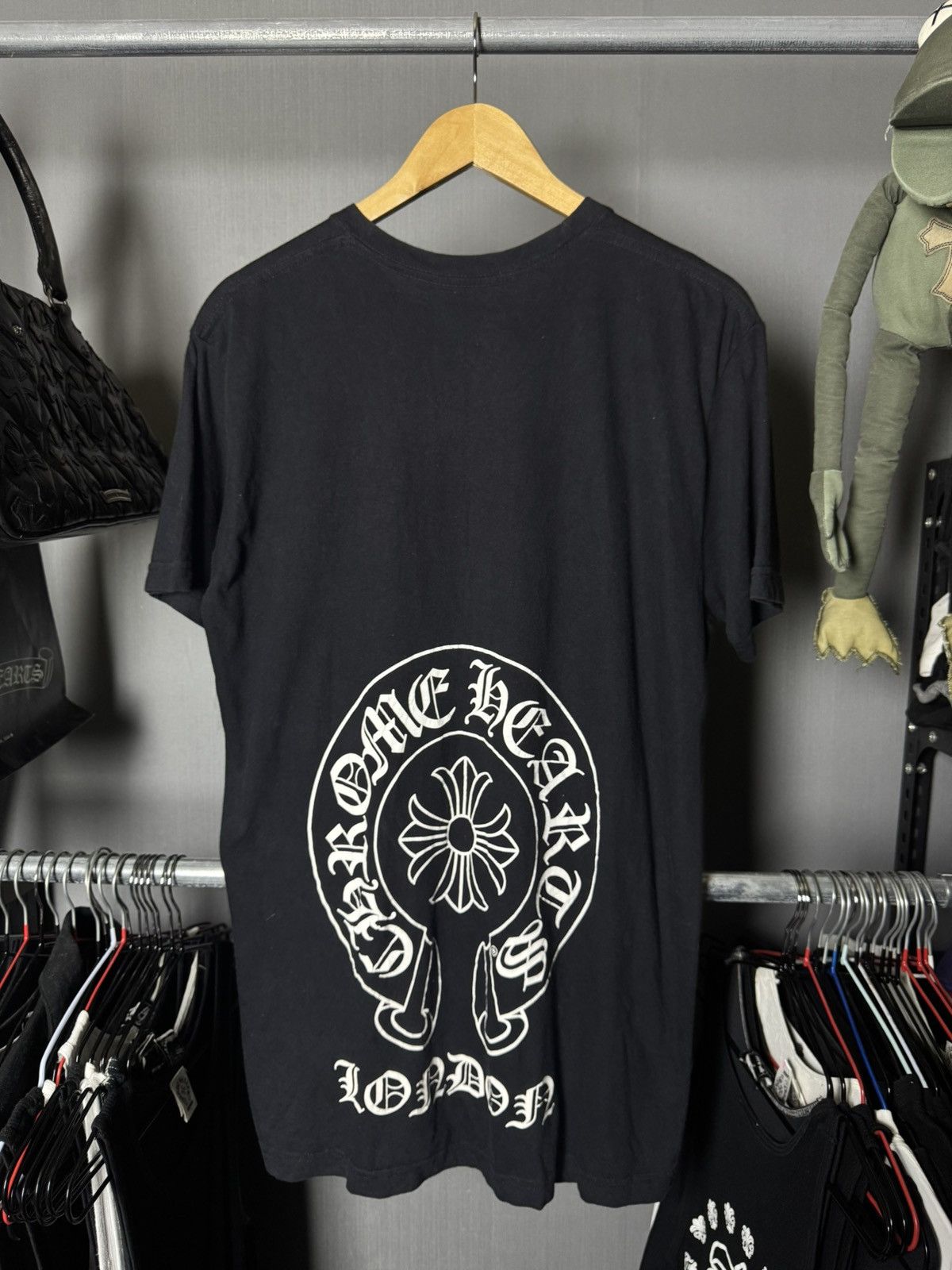 Tシャツ・カットソー Chrome Hearts London Exclusive Tee Chrome Hearts London Exclusive T-shirt Black Men's - US