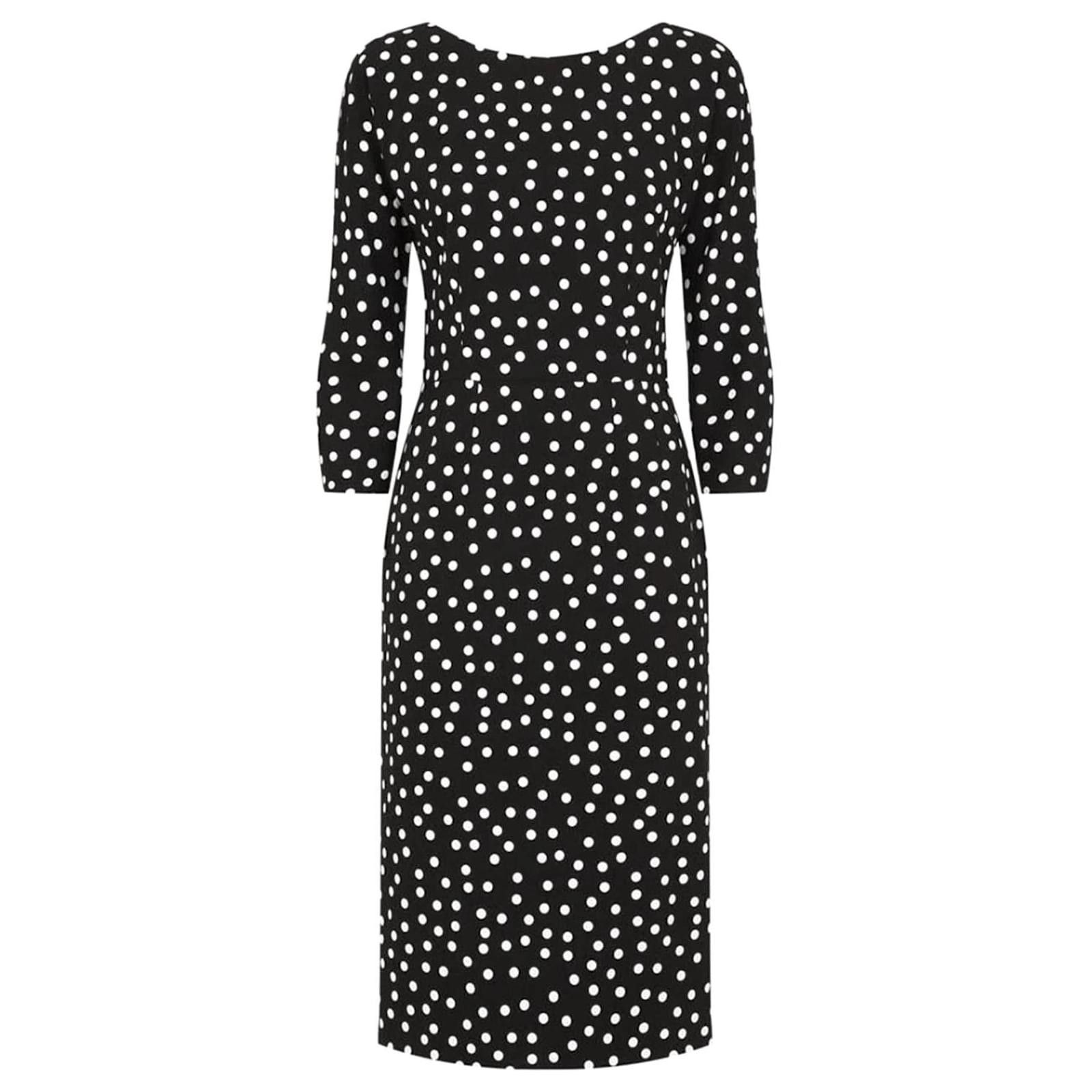 Dolce & Gabbana polka dot print sheath dress