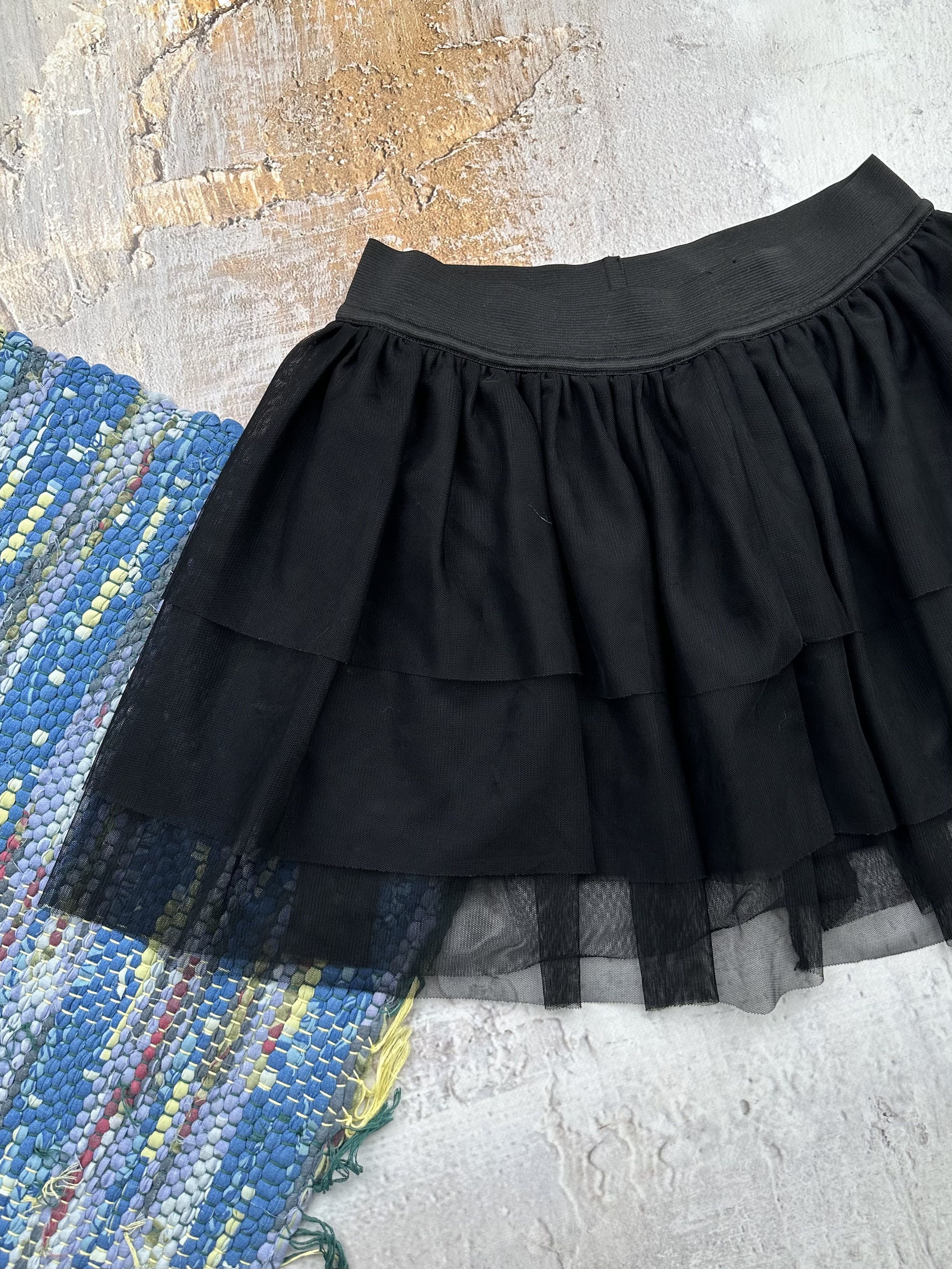 Japanese Brand Vintage Mini Flared Skirt A38(434) Size 26" / US 2 / IT 38 - 2 Thumbnail
