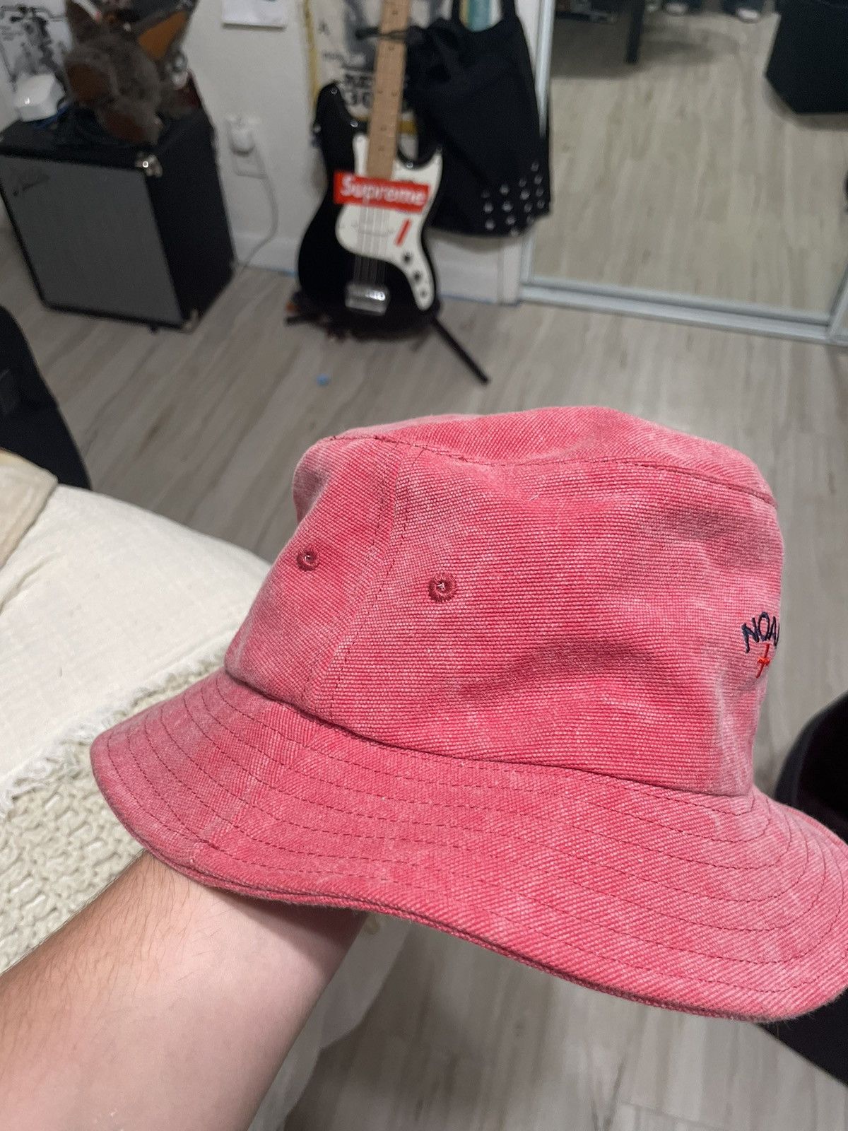 Noah Noah bucket hat pinkish/red Size 32 - 2 Thumbnail