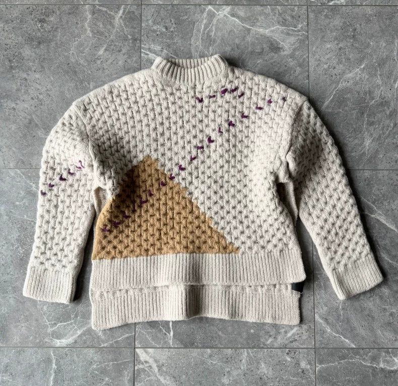 Raf Simons Raf simons 18 aw Argyle knitted sweater 13:58 Size US XS / EU 42 / 0 - 1 Thumbnail