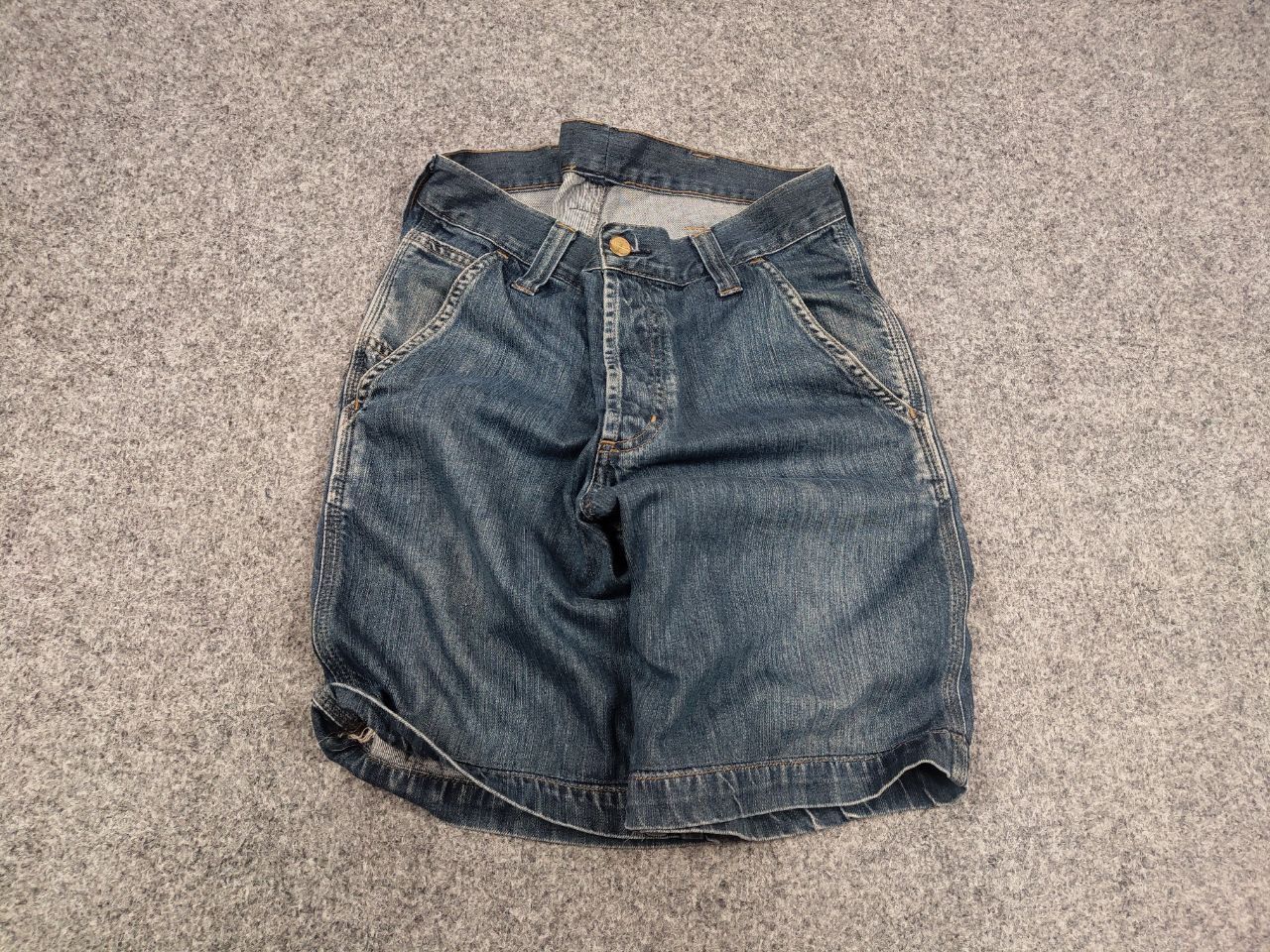 Carhartt Vintage 90's Carhartt Work Bermuda Pocket Faded denim Shorts Size US 30 / EU 46 - 2 Thumbnail