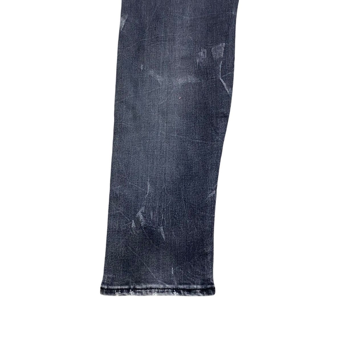 R13 R13 Black Marble Boy Skinny Jeans Size US 33 - 14 Thumbnail
