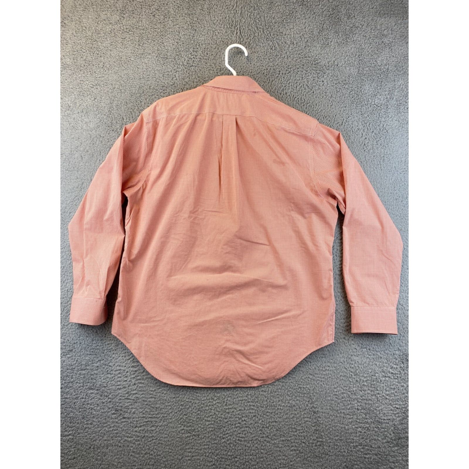 Ralph Lauren Ralph Lauren Orange Checked Men’s 16.5 34/35 Classic Fit Button Shirt /85-27 Size US L / EU 52-54 / 3 - 7 Thumbnail