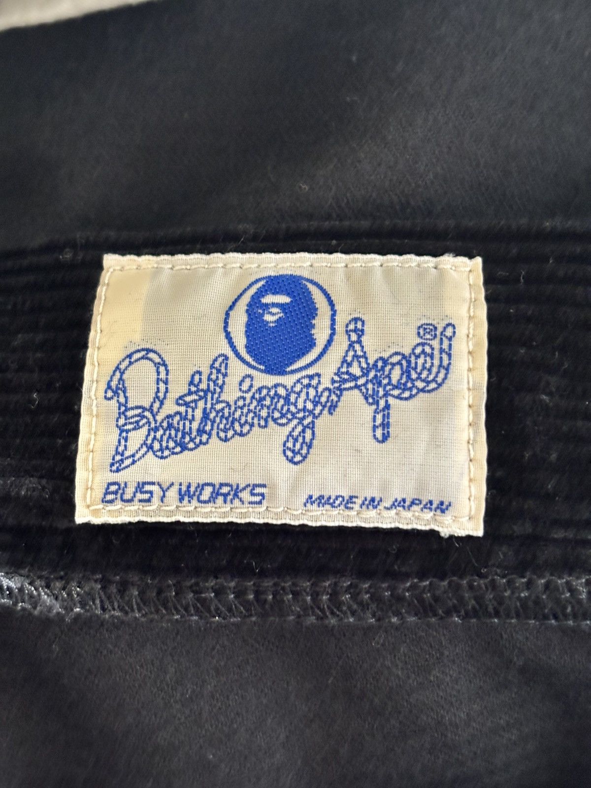 Bape BAPE CORDUROY BLACK PANTS SIZE L Size US 36 / EU 52 - 9 Thumbnail