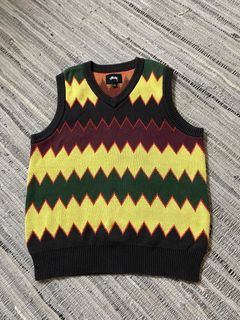 Stussy Sweater Vest | Grailed