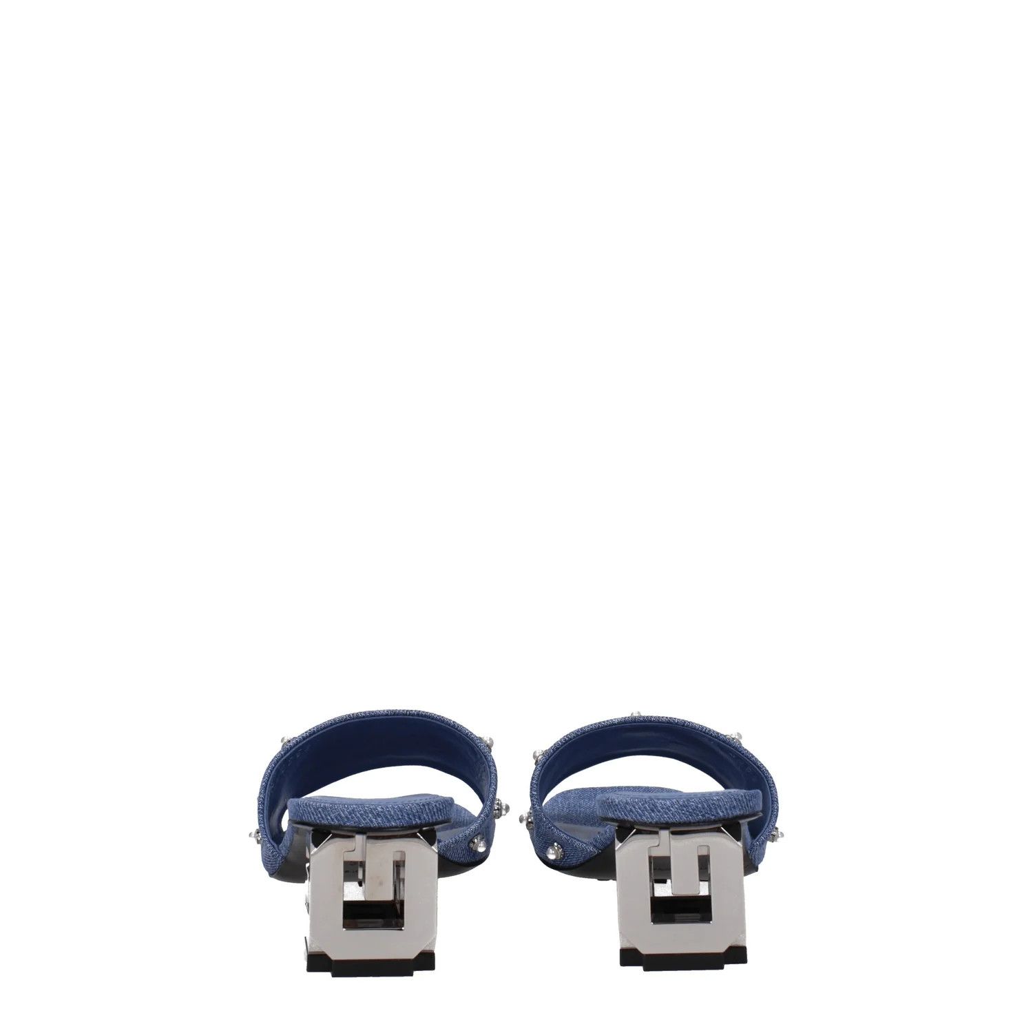 Givenchy ob1o1e1124 Denim Sandals in Blue Size US 10 / IT 40 - 5 Thumbnail