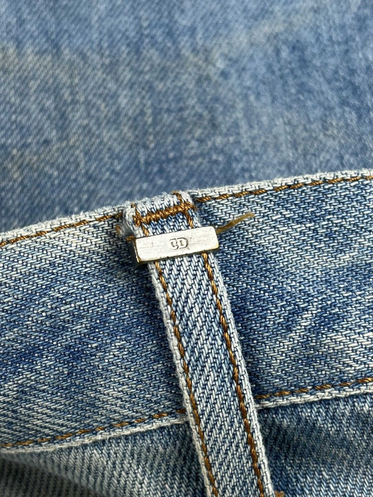 Dior Dior Homme Mudwash Painter Distressed Blue Denim Jeans Size US 28 / EU 44 - 6 Thumbnail