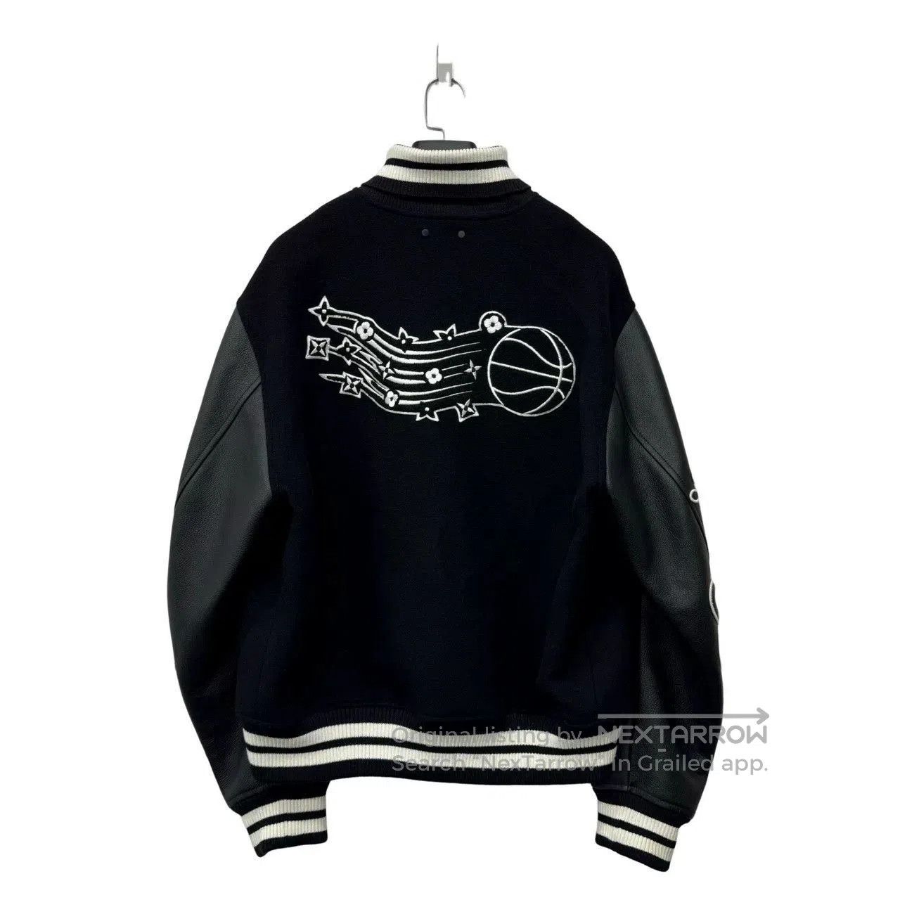 Louis Vuitton Louis Vuitton NBA Flocked Logo Baseball Jacket. Size US L / EU 52-54 / 3 - 2 Thumbnail