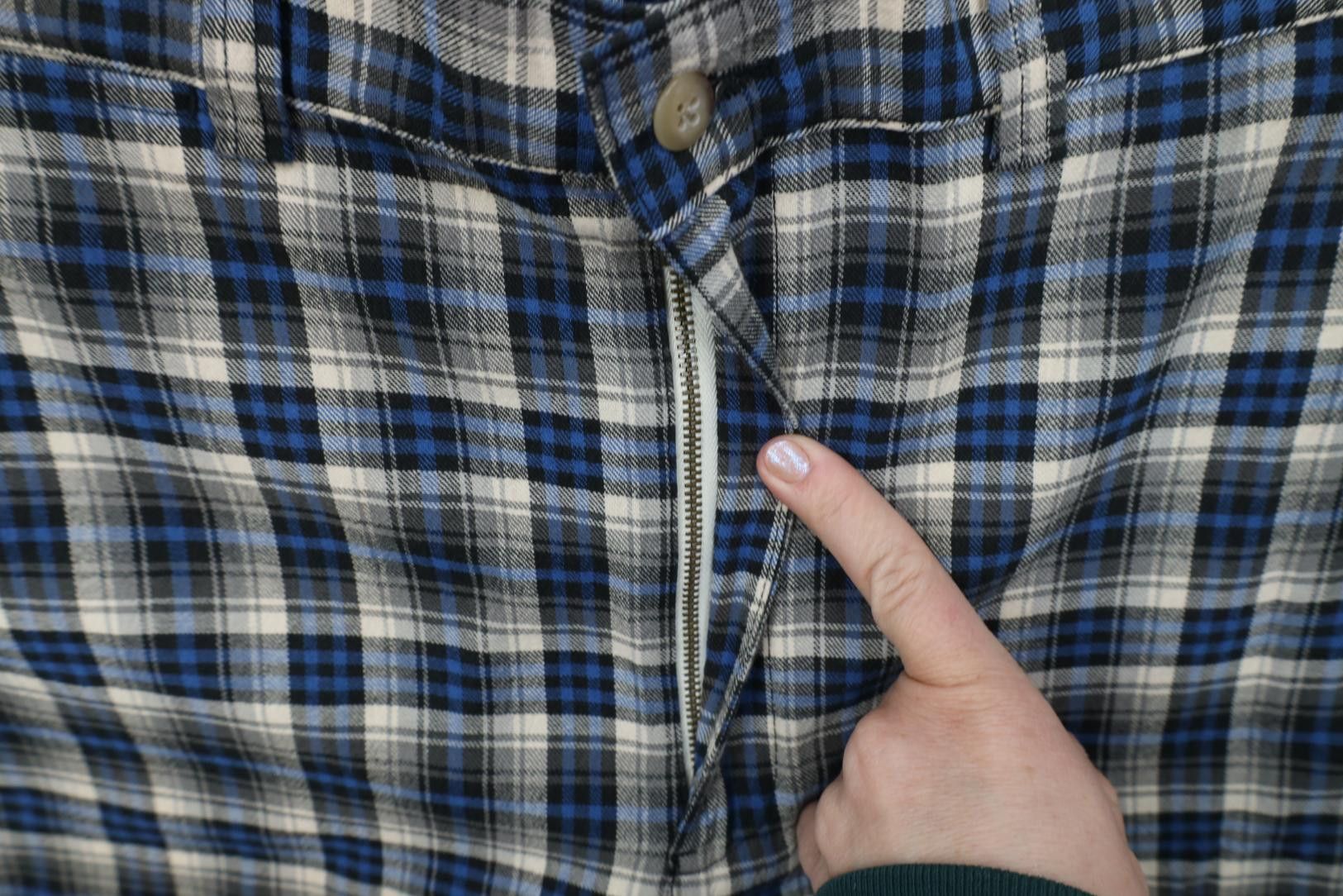 Polo Ralph Lauren Vintage 90s Ralph Lauren Above Knee Flannel Chino Shorts Size US 32 / EU 48 - 5 Thumbnail