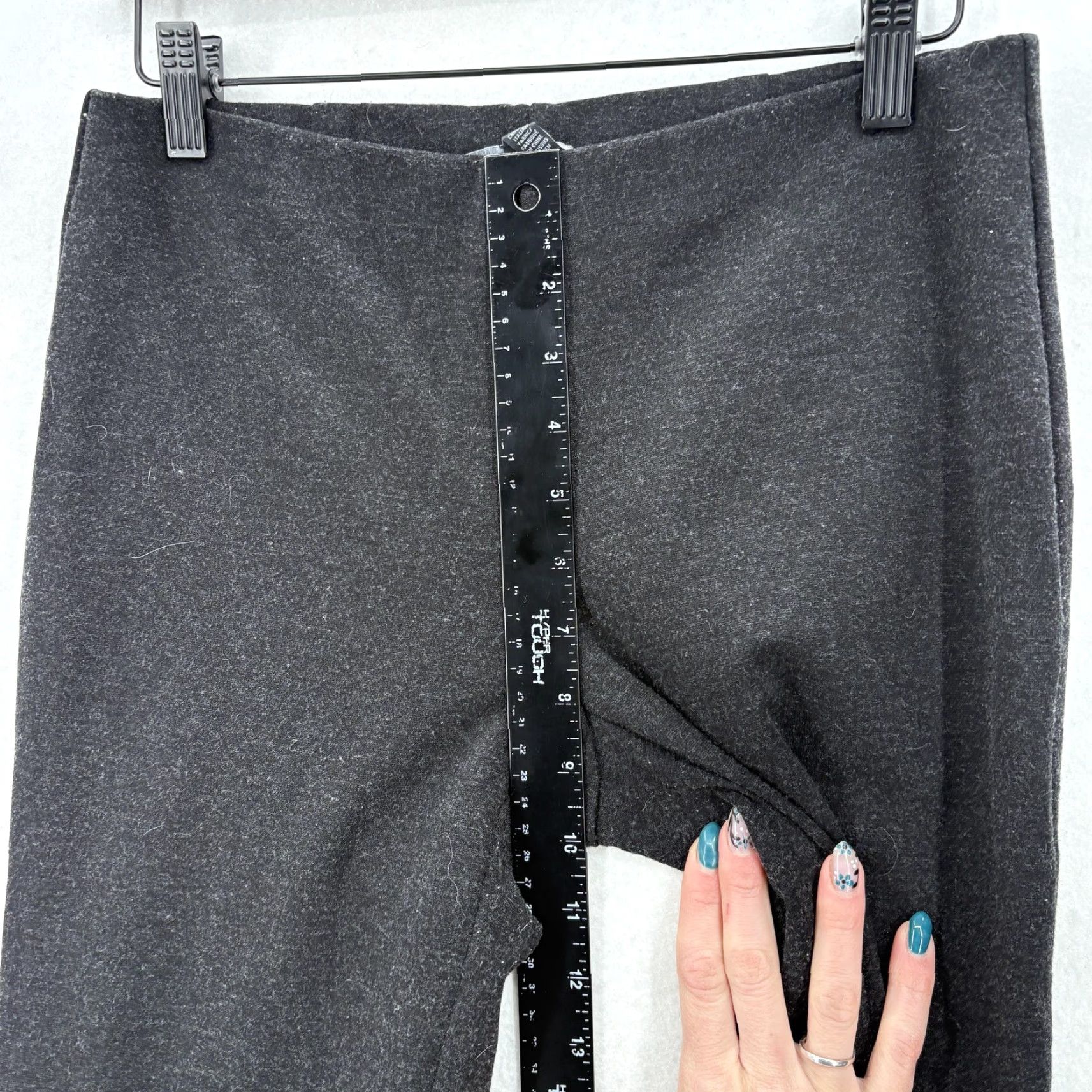 Eileen Fisher Eileen Fisher Dress Pants Womens XS Gray Ponte Skinny Pull On Viscose Nylon Polyester Spandex Size 26" / US 2 / IT 38 - 7 Thumbnail