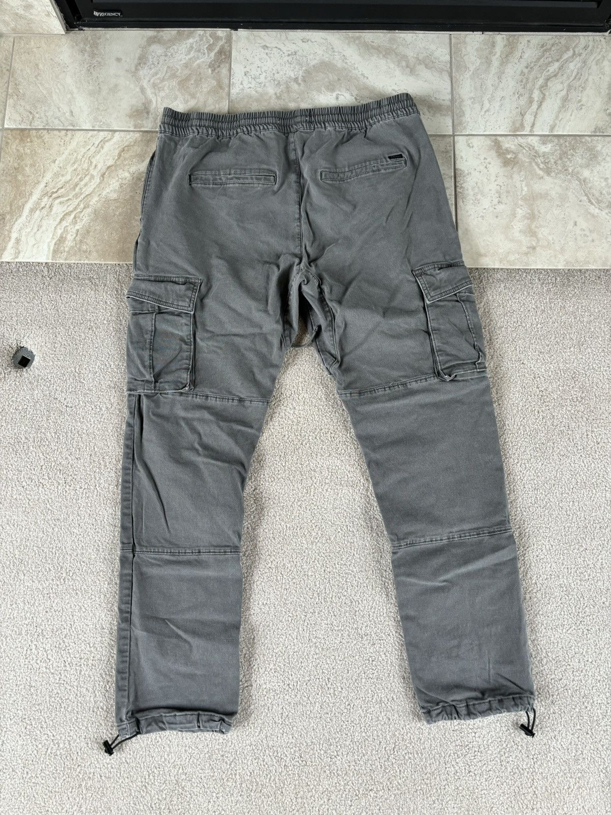 Pacsun Grey Cargos Size US 37 - 2 Thumbnail