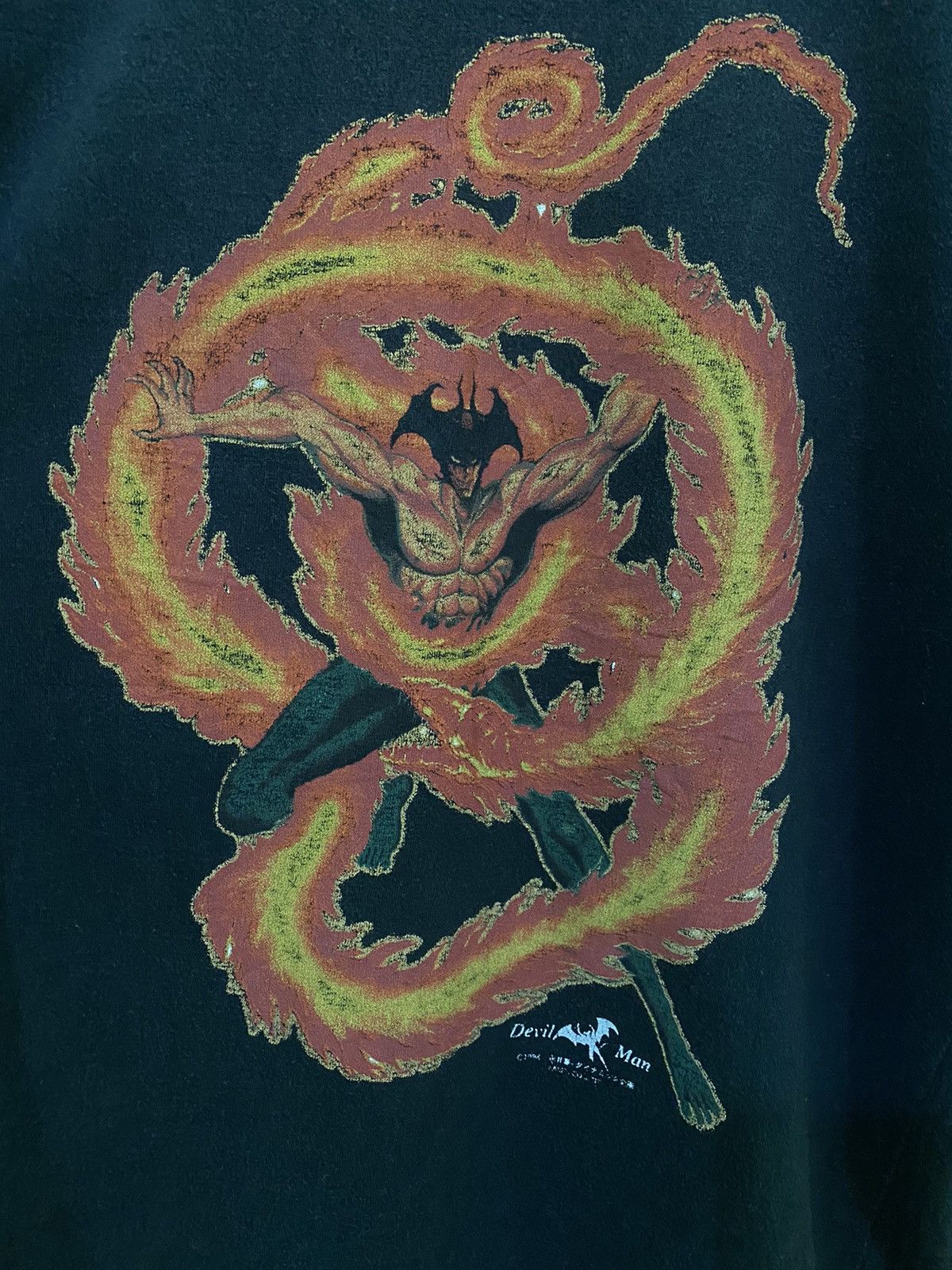 Anime × Vintage Vintage 1998 Devilman Anime Movie Tee Size US M / EU 48-50 / 2 - 4 Thumbnail