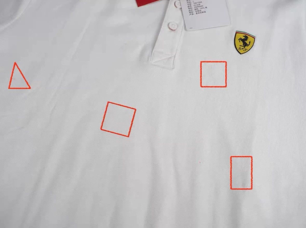 Ferrari FERRARI White Polo Loaf, Size L Size US L / EU 52-54 / 3 - 7 Thumbnail