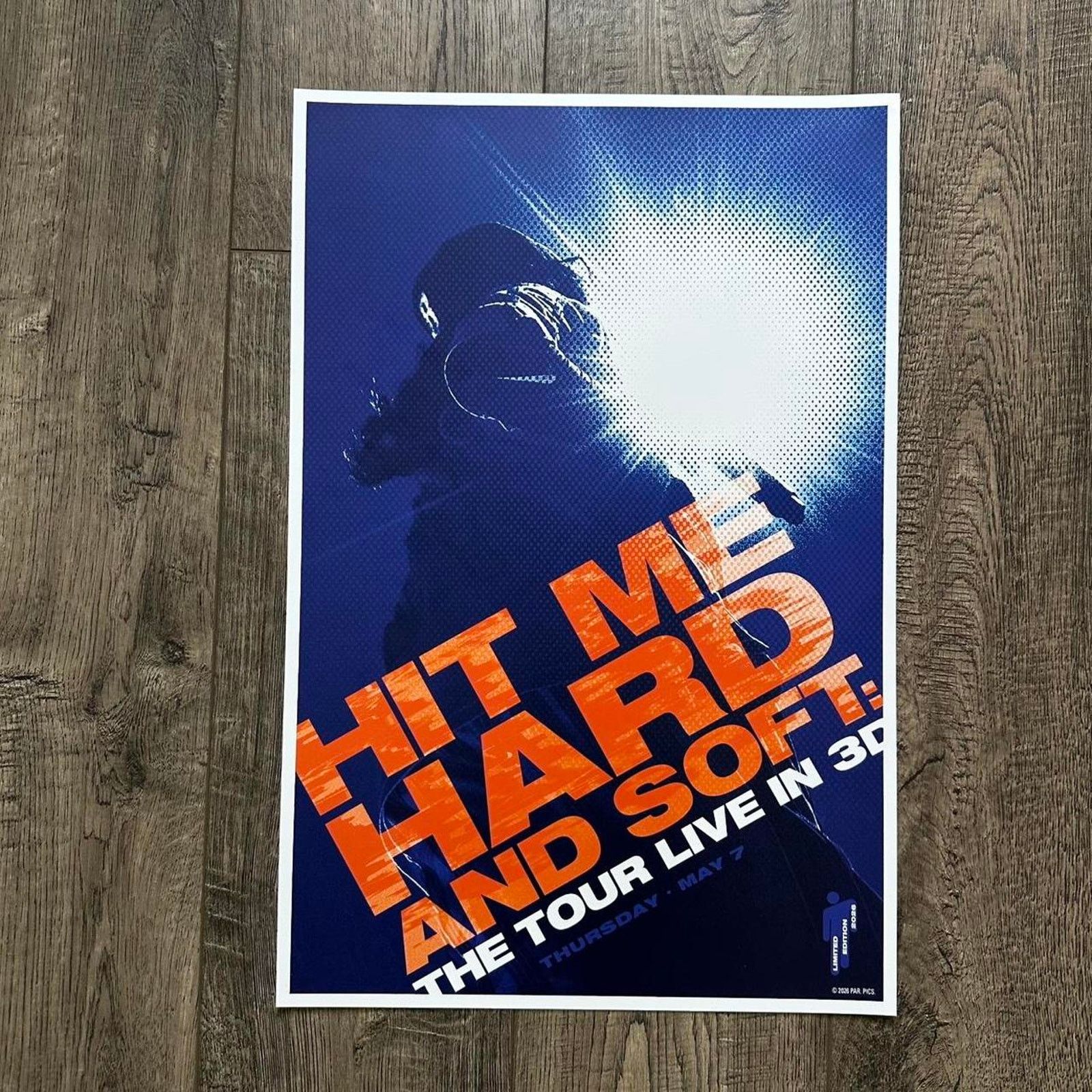 Billie Eilish Billie Eilish Hit Me Hard And Soft Movie Concert Poster Size ONE SIZE - 1 Thumbnail